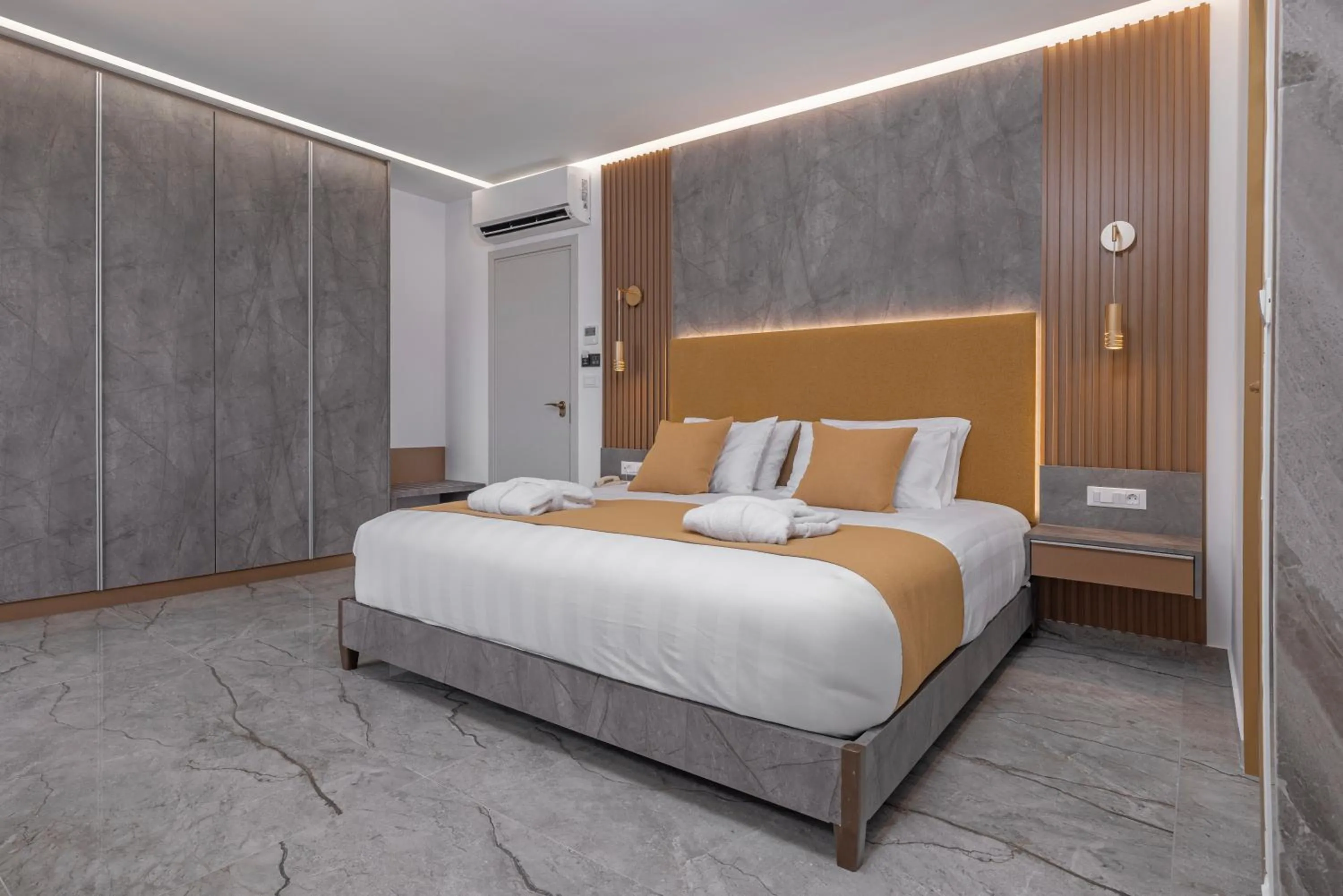 Photo of the whole room, Bed in Rhodos Horizon Boutique-Adults only