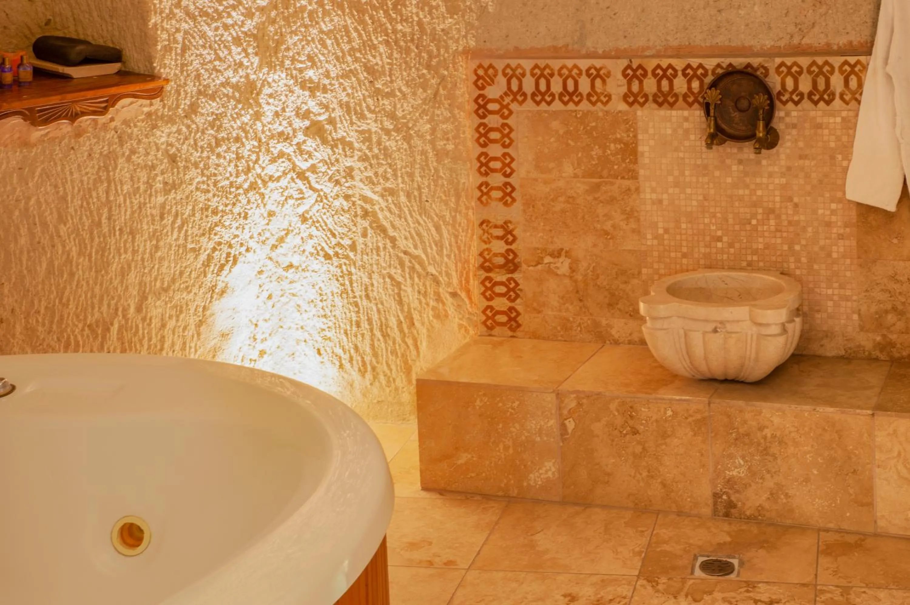 Bathroom in Ottoman Cave Suites