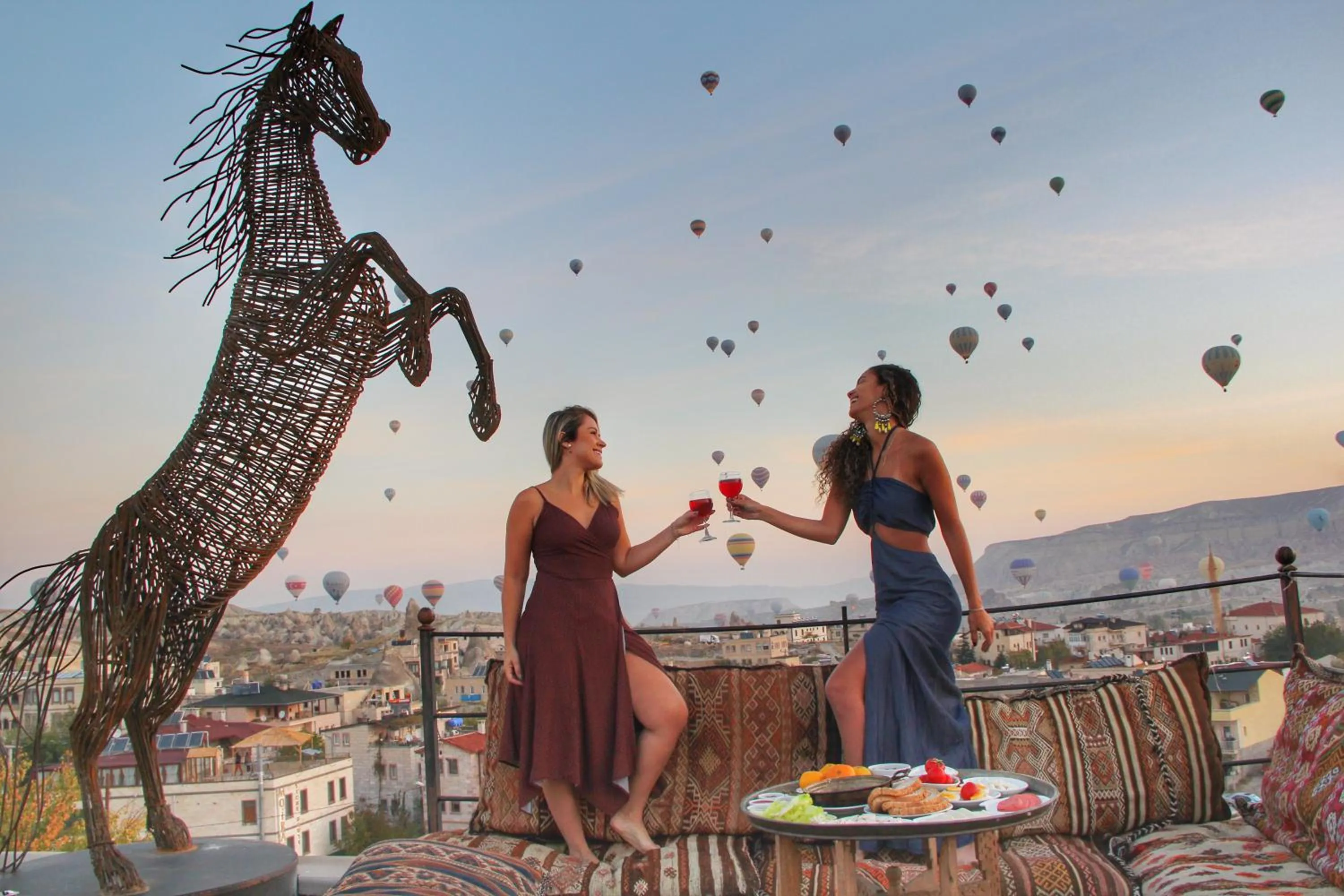 Balcony/Terrace in Ottoman Cave Suites