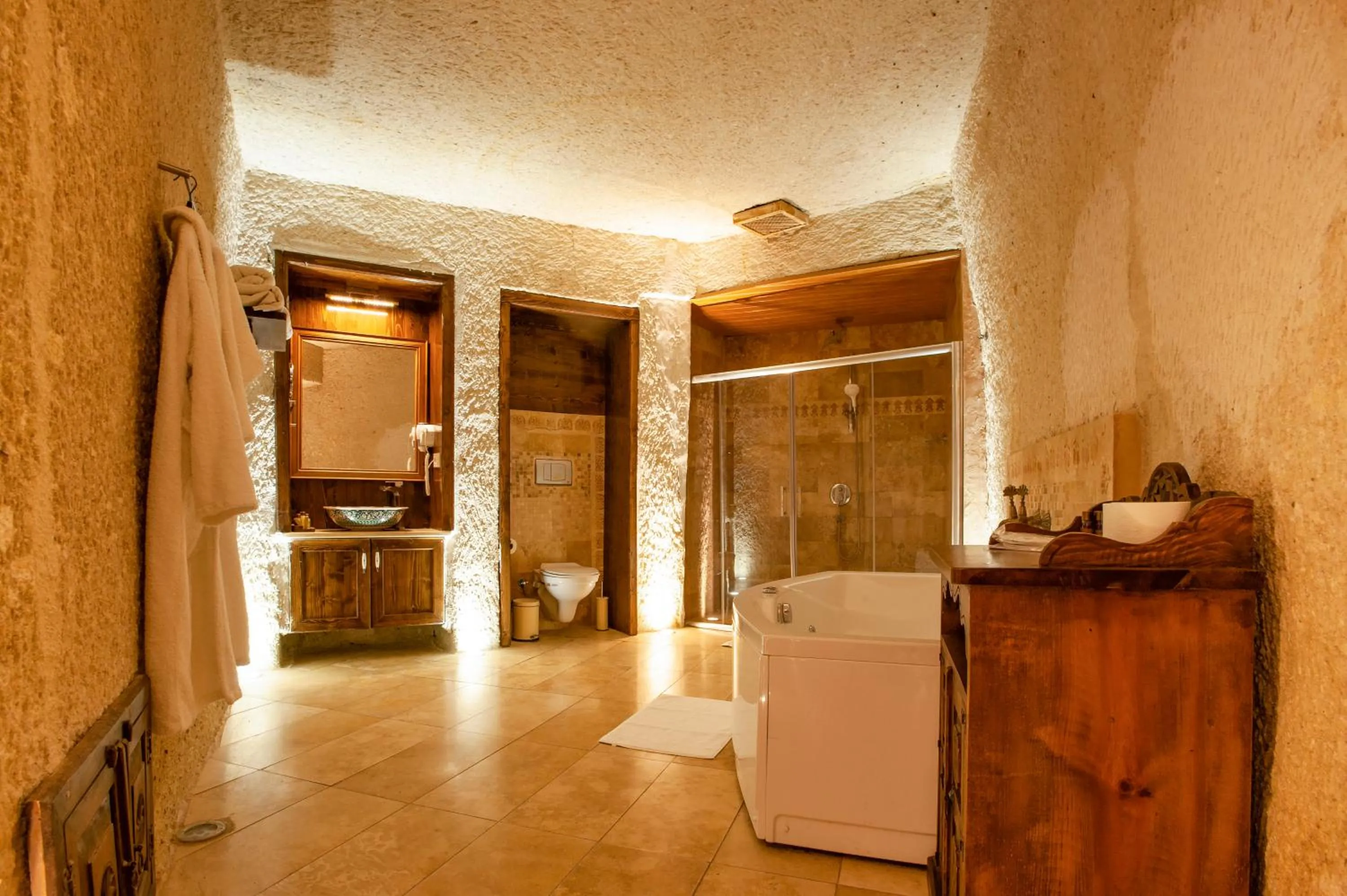 Bathroom in Ottoman Cave Suites