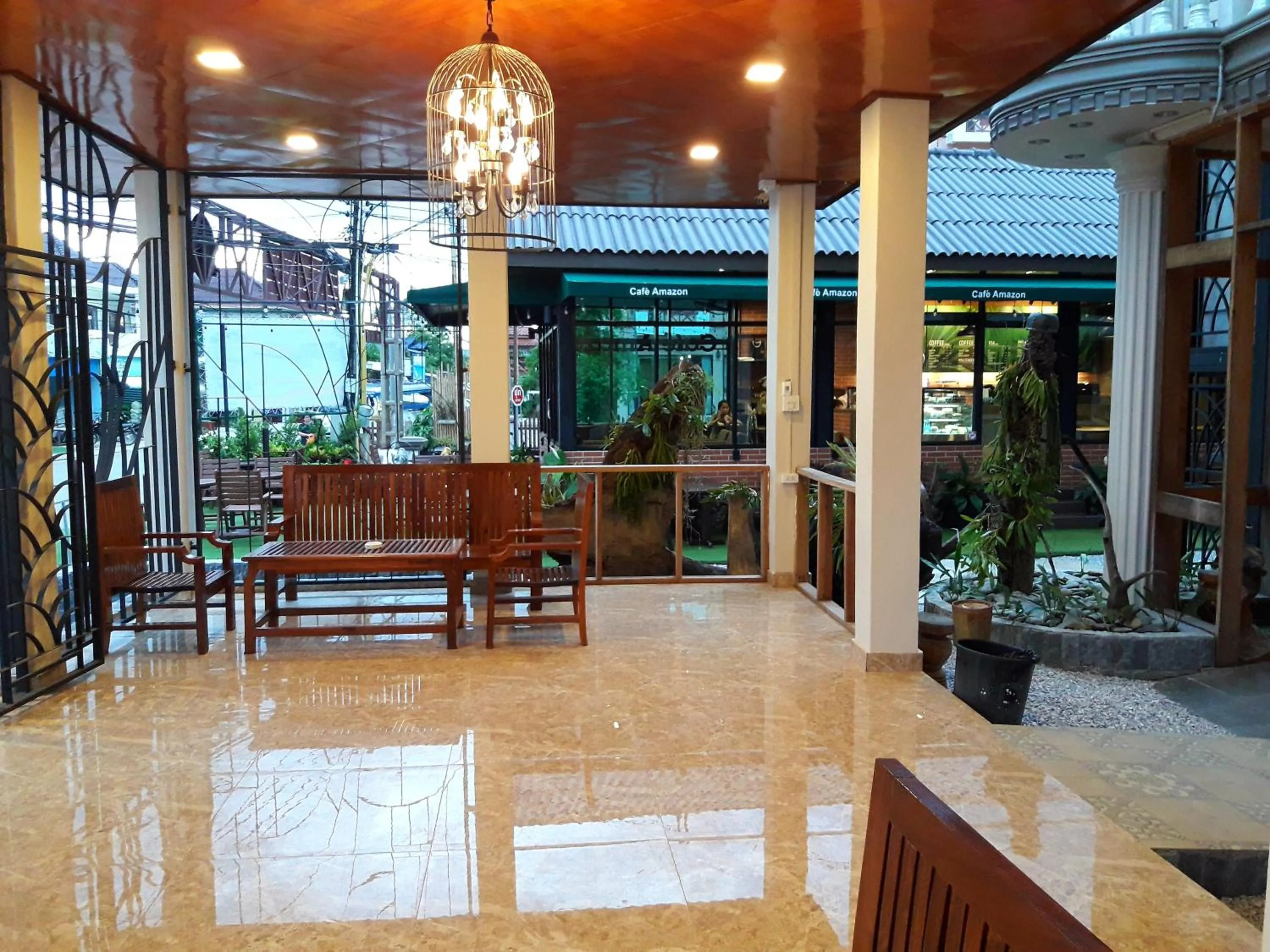 Facade/entrance in Laos Haven Hotel
