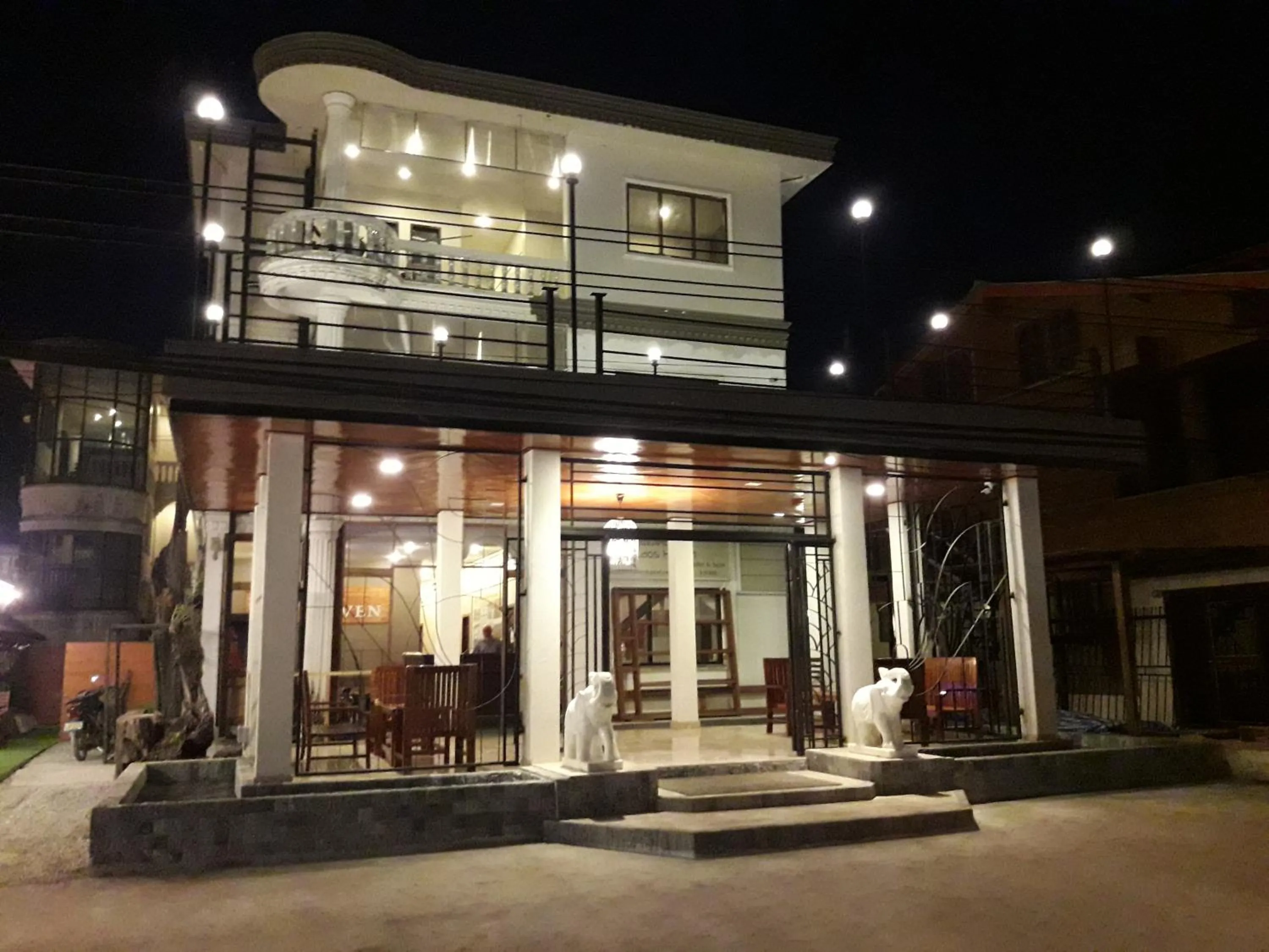 Property building in Laos Haven Hotel