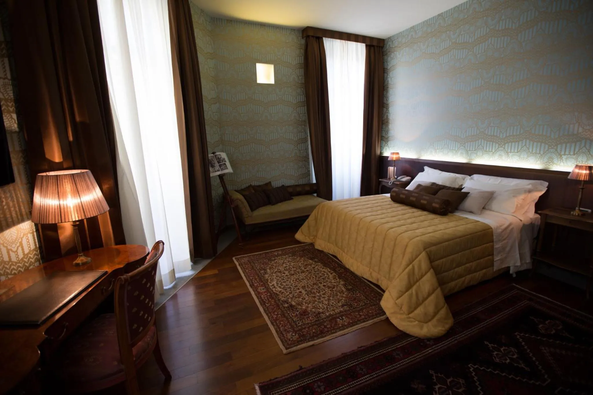 Photo of the whole room, Bed in Hotel Dei Pittori