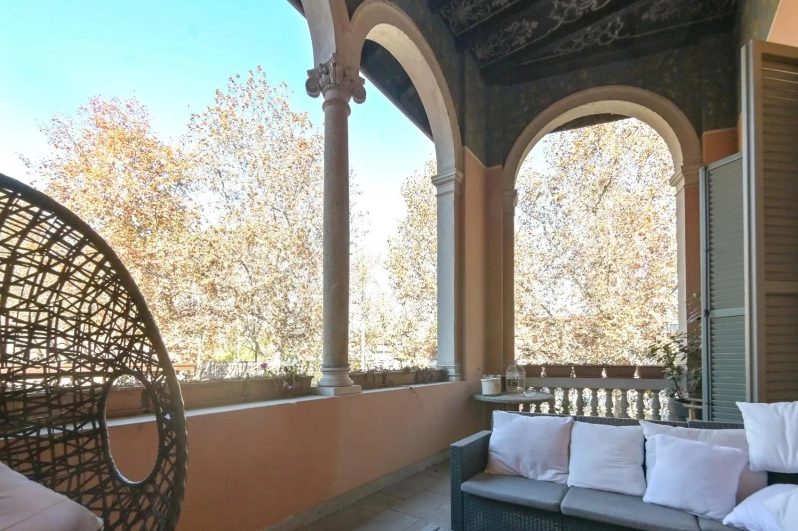 Balcony/Terrace in Hotel Dei Pittori