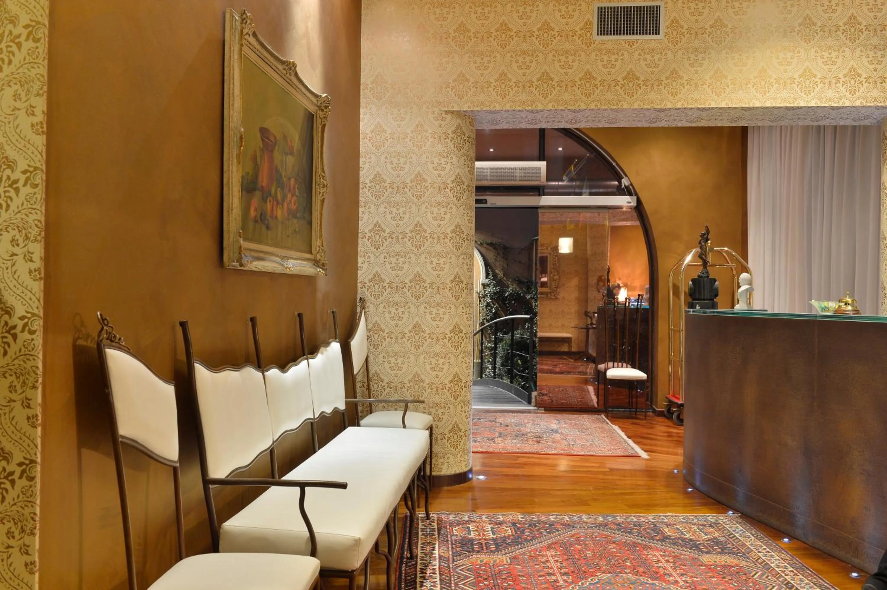 Lobby or reception in Hotel Dei Pittori