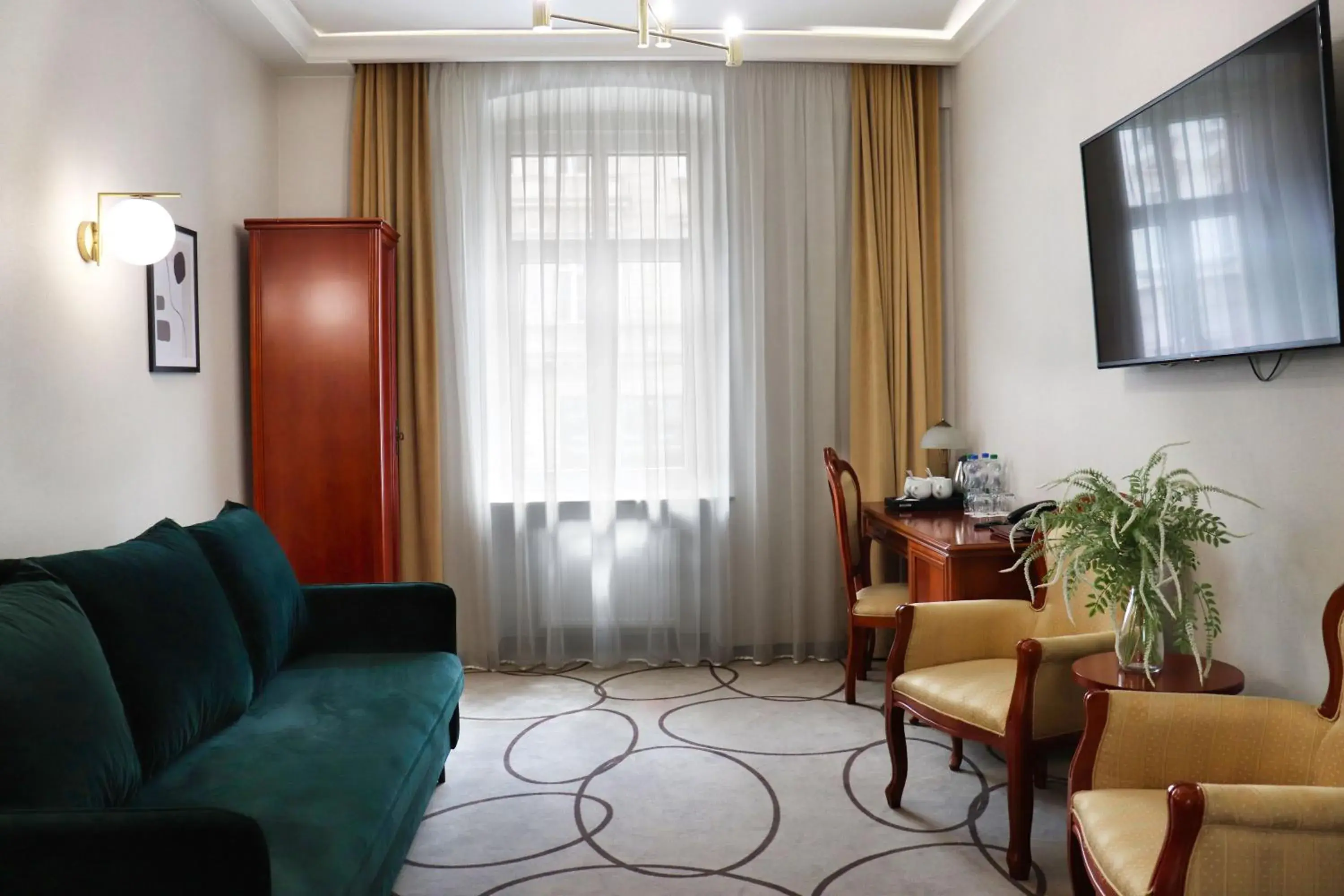 Living room in Hotel Europejski Wrocław Centrum Living room in Hotel Europejski Wrocław Centrum