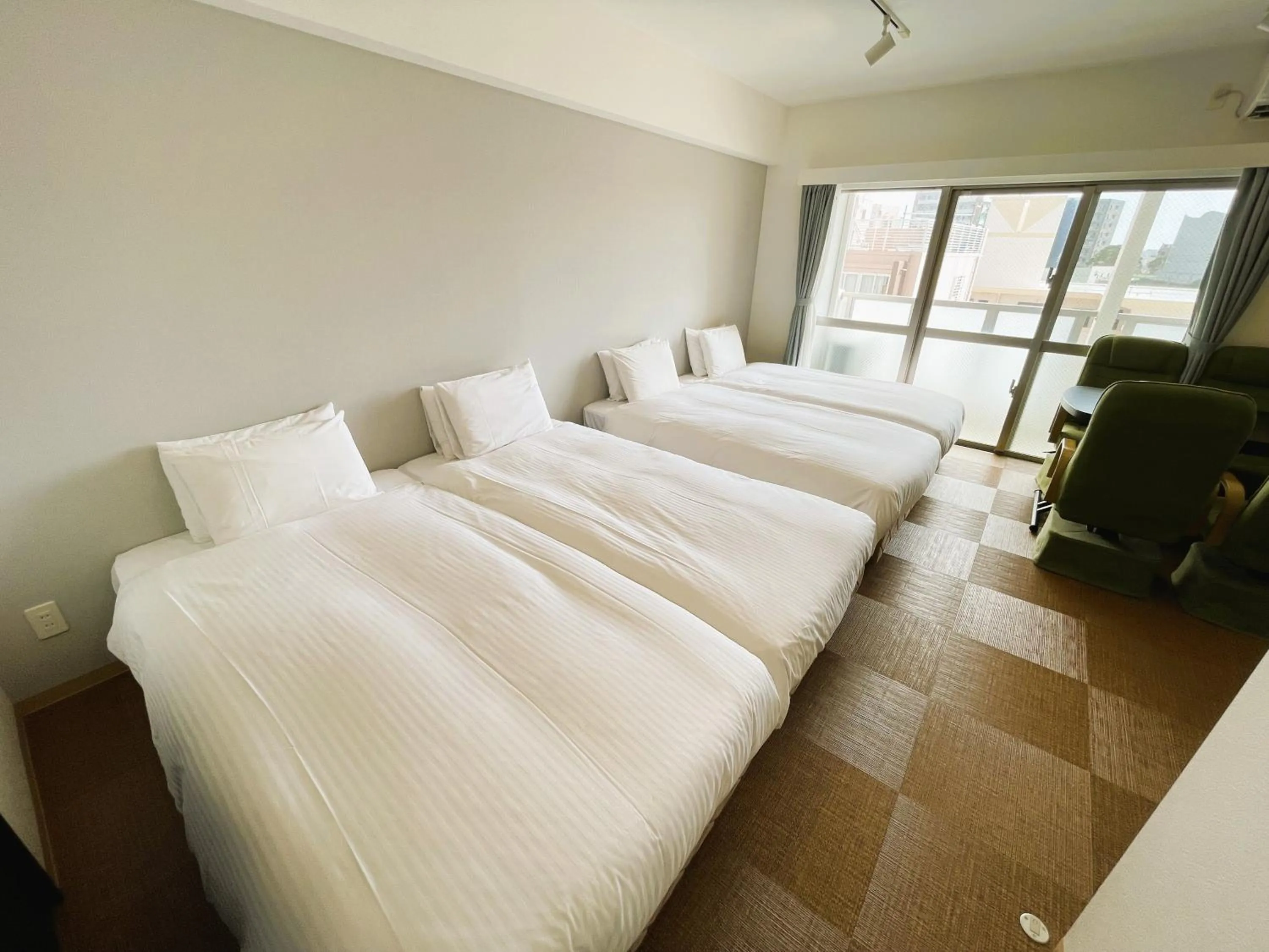 Bed in BiBi Hotel Cosmos Shintoshin