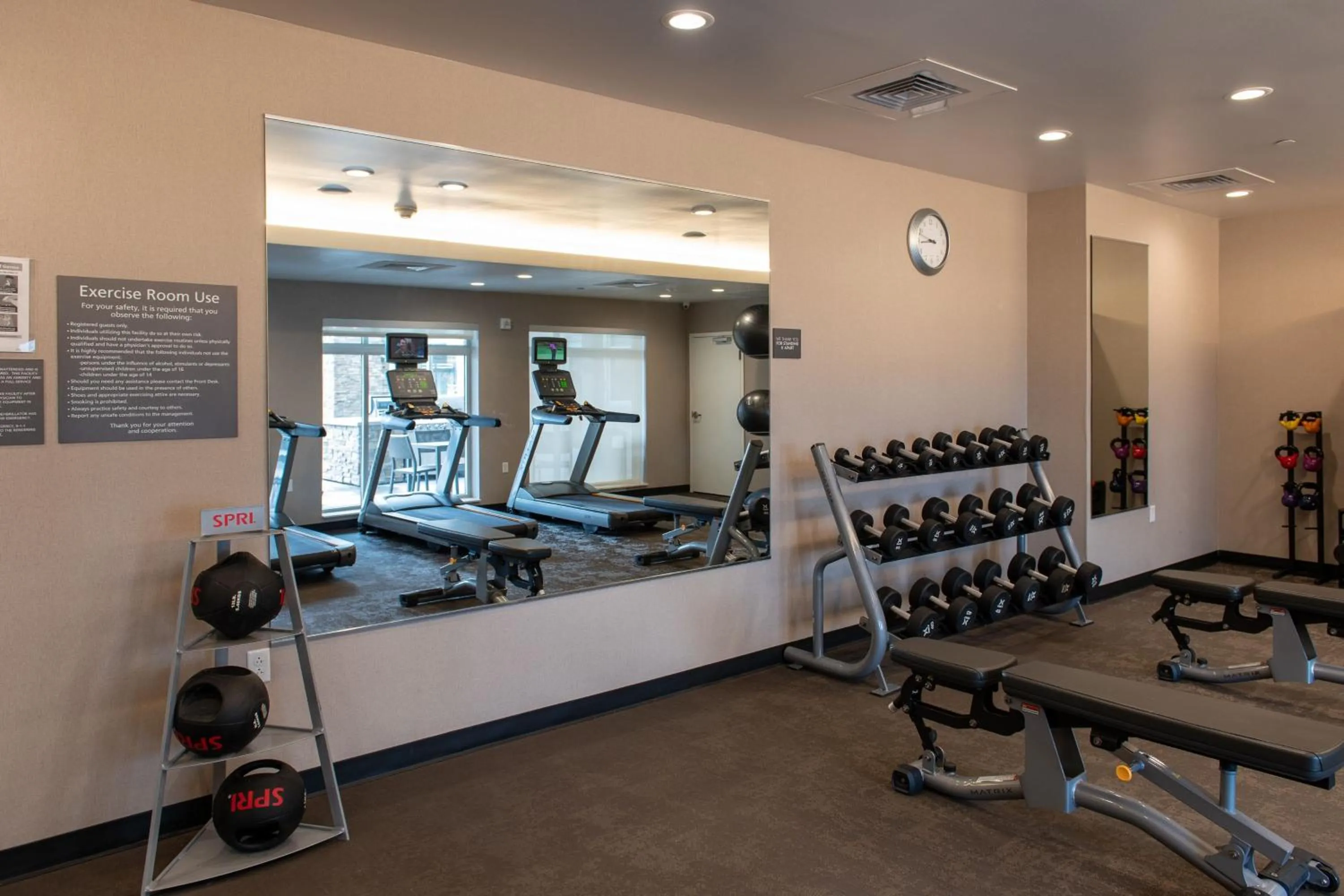 Fitness centre/facilities in Residence Inn by Marriott Toledo West