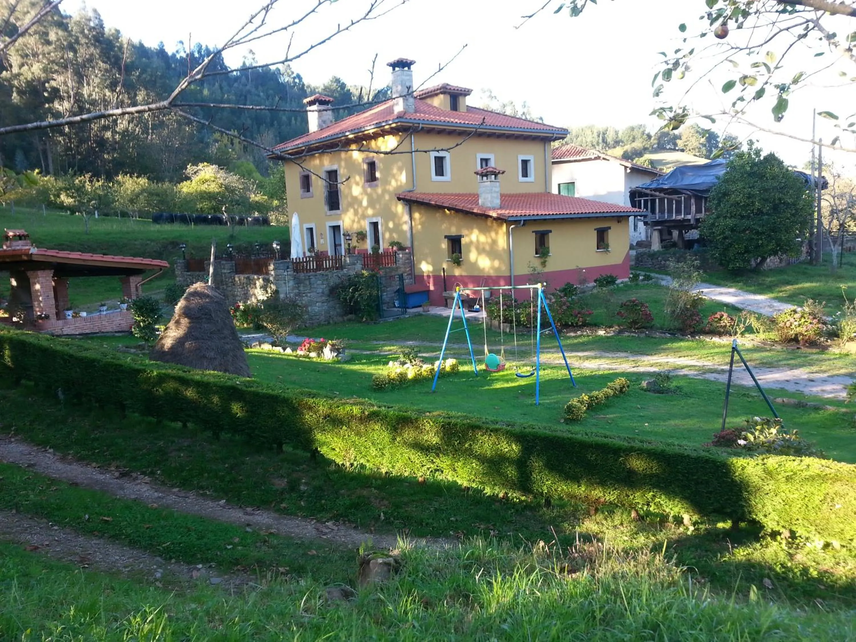 Garden in Casa Rural Casa Capión