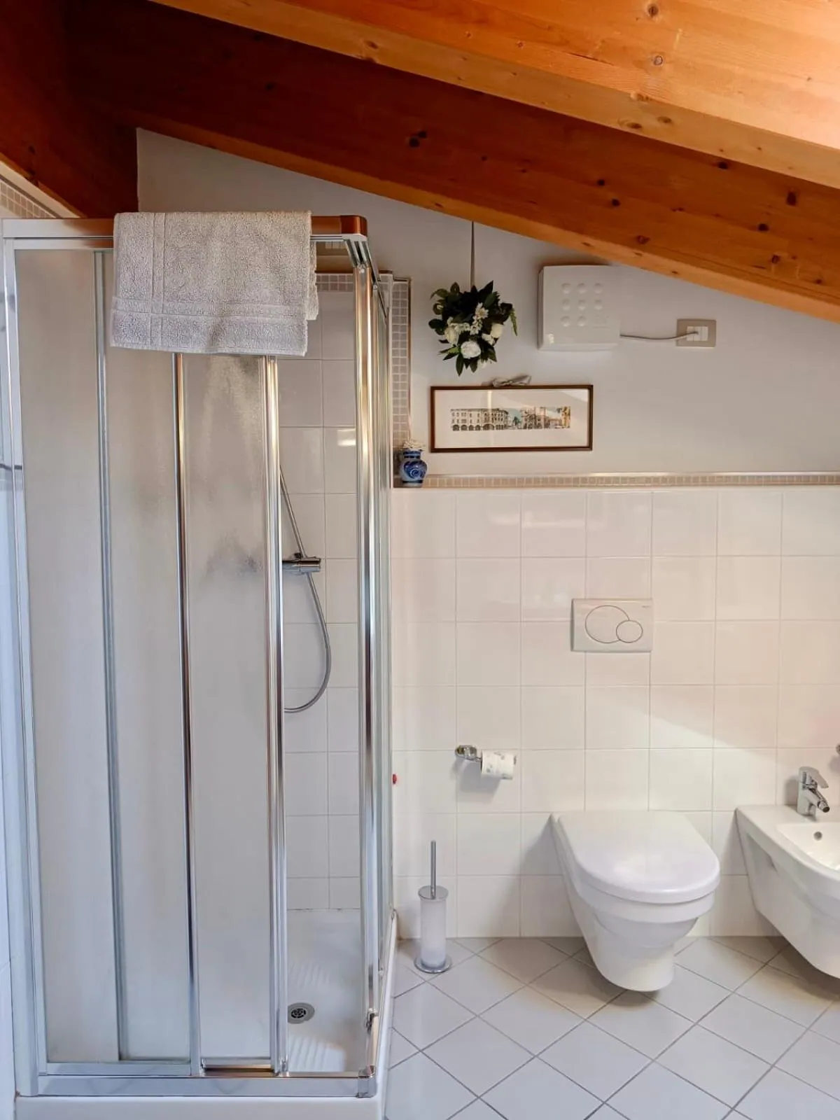 Shower in Bed & Breakfast Lucy