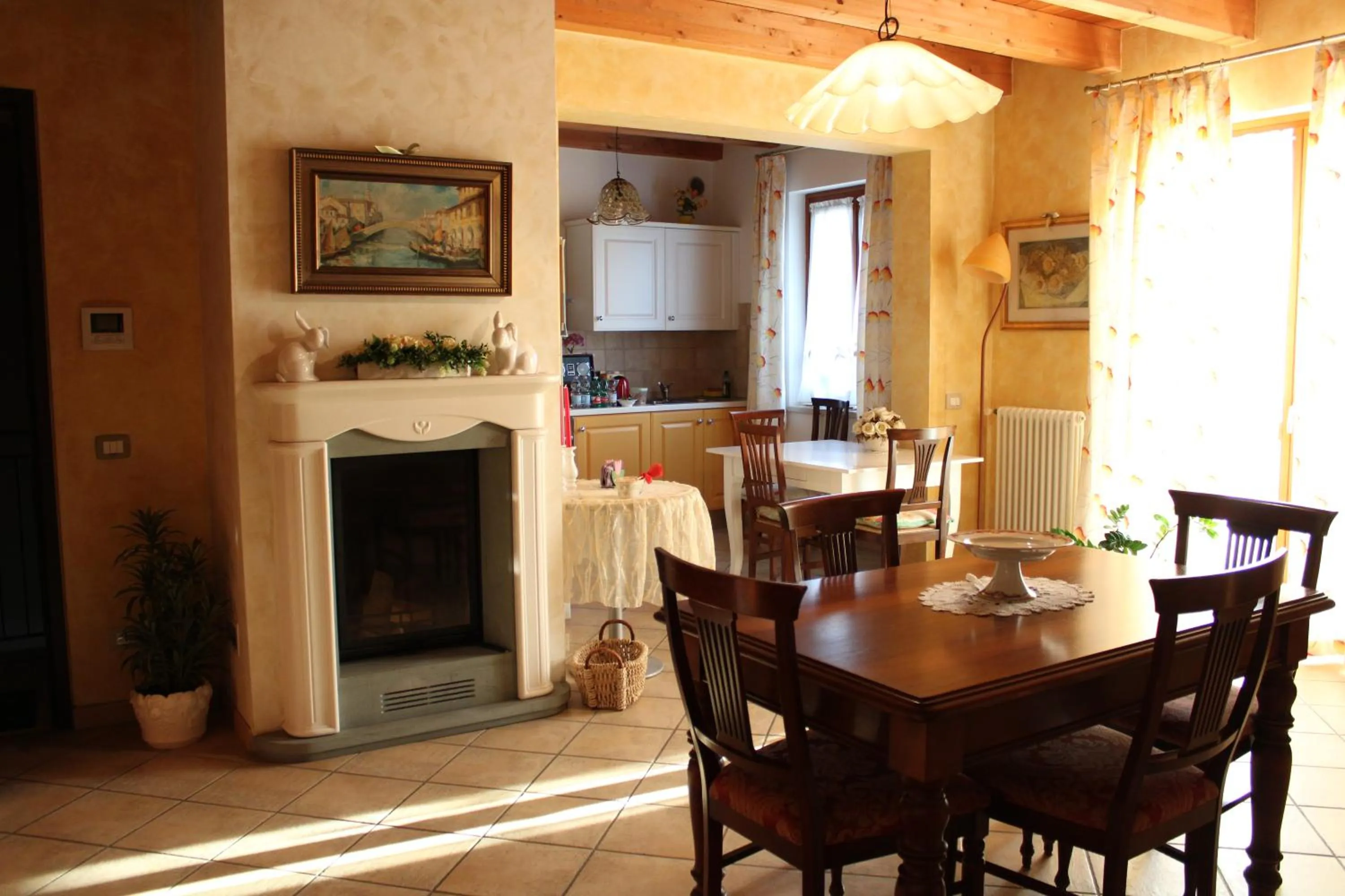Dining area in Bed & Breakfast Lucy