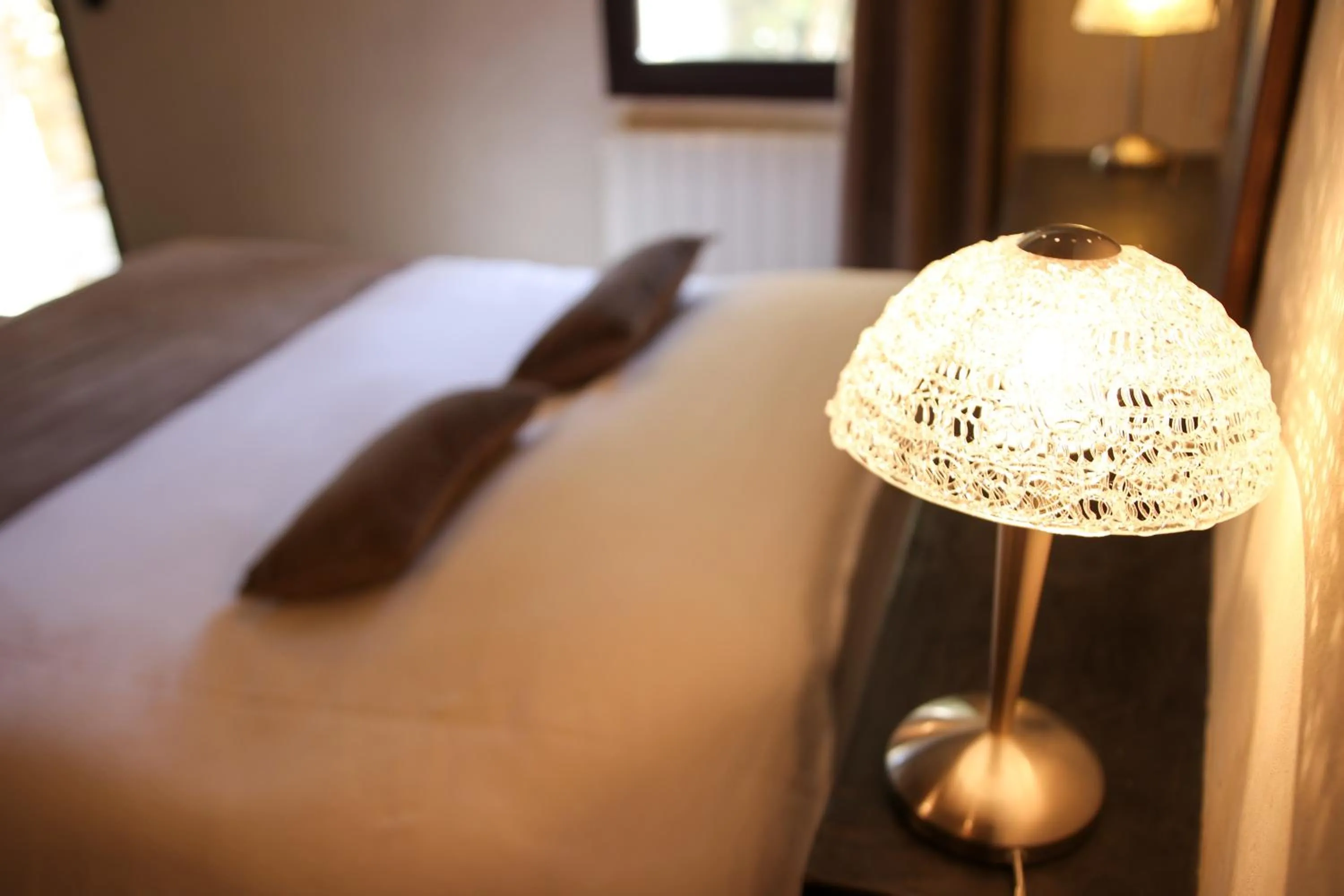 Bed in Le Mas de la Lombarde