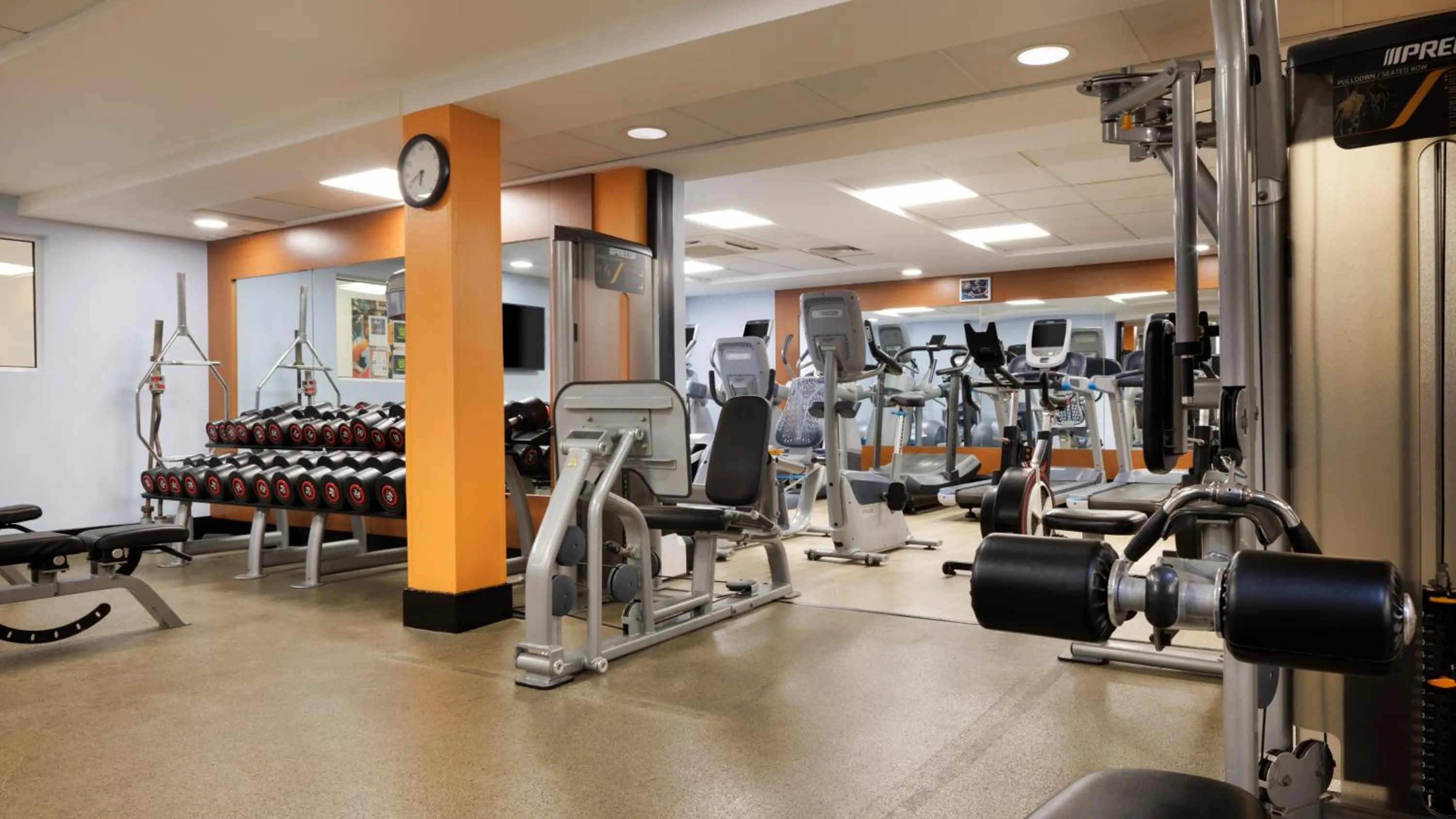Fitness centre/facilities in Hilton Leicester Hotel