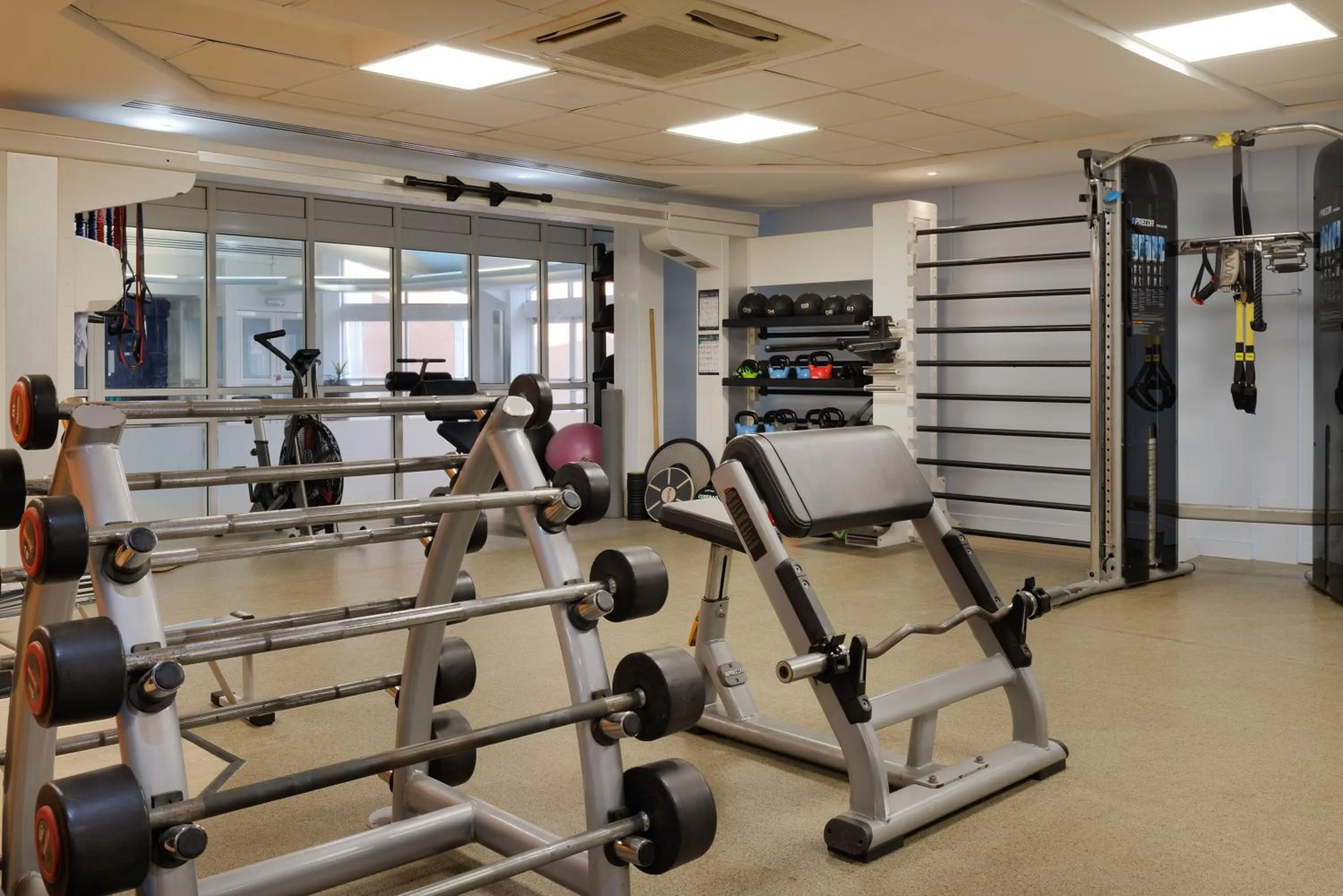 Fitness centre/facilities in Hilton Leicester Hotel