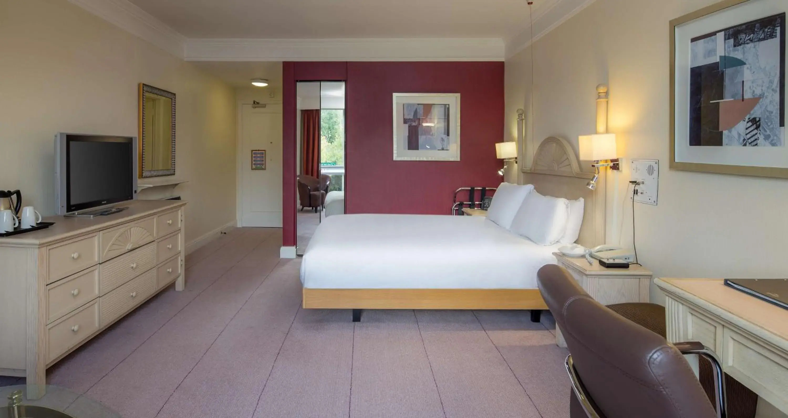 Bed in Hilton Leicester Hotel Bed in Hilton Leicester Hotel