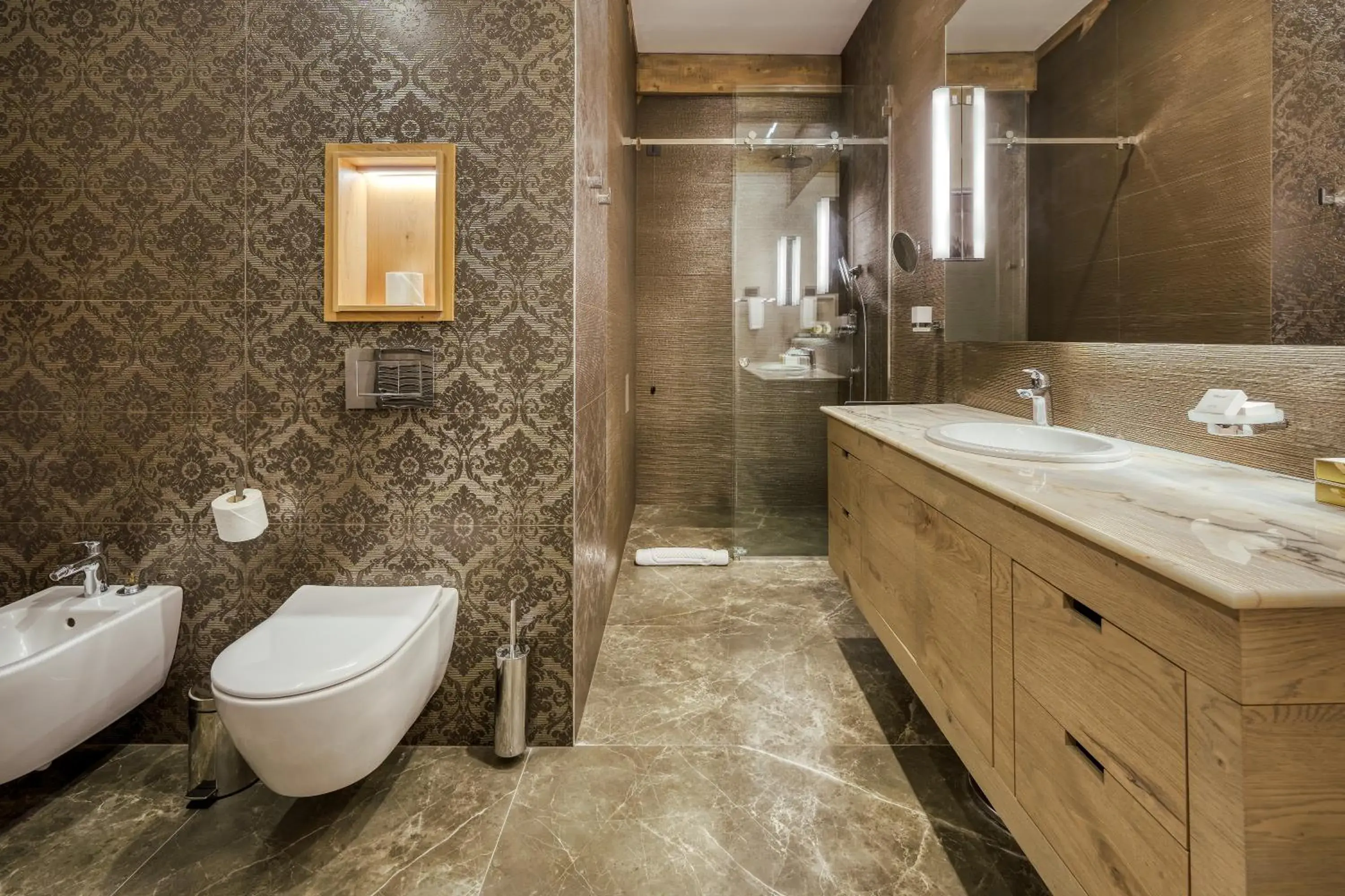 Bathroom in Gorski Hotel & Spa Bathroom in Gorski Hotel & Spa