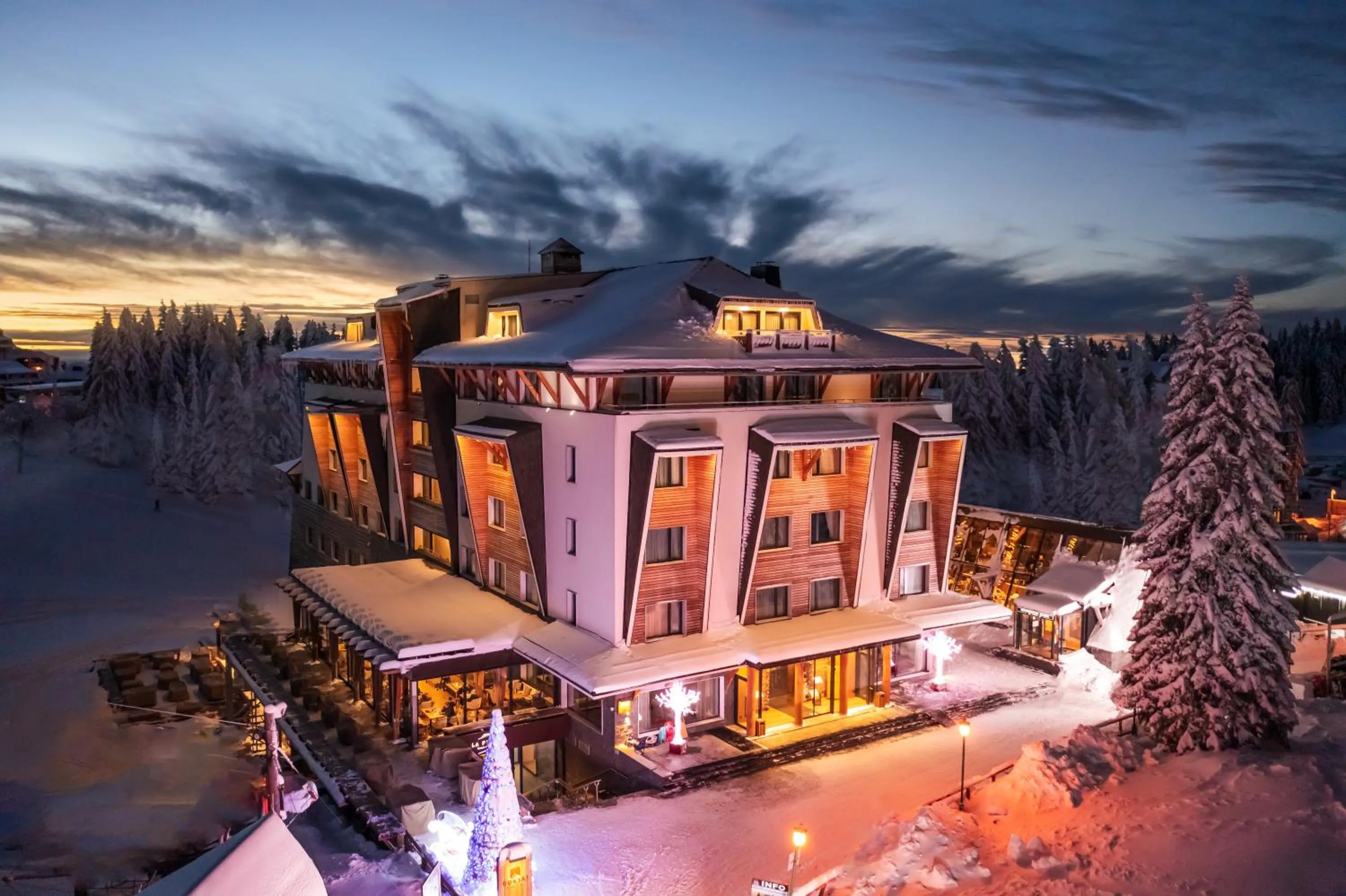 Property building in Gorski Hotel & Spa