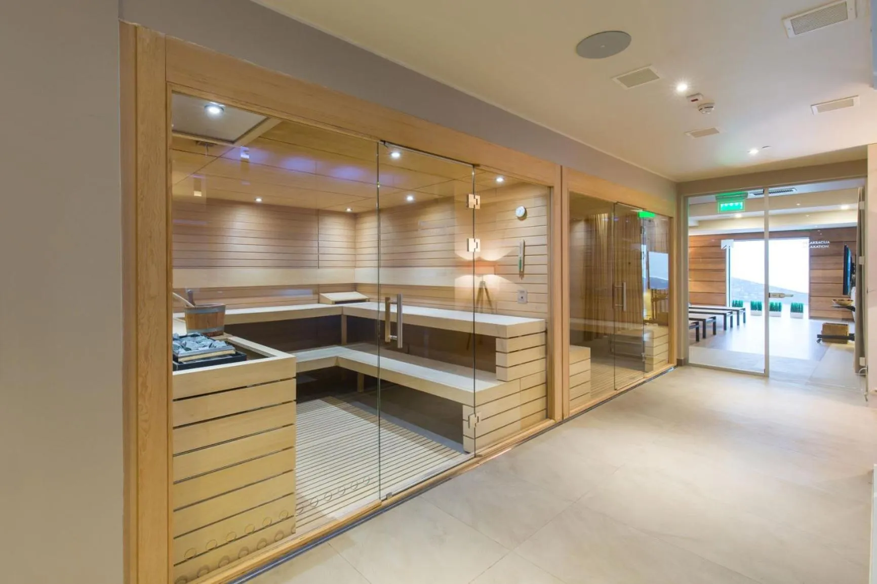 Sauna, Bed in Gorski Hotel & Spa