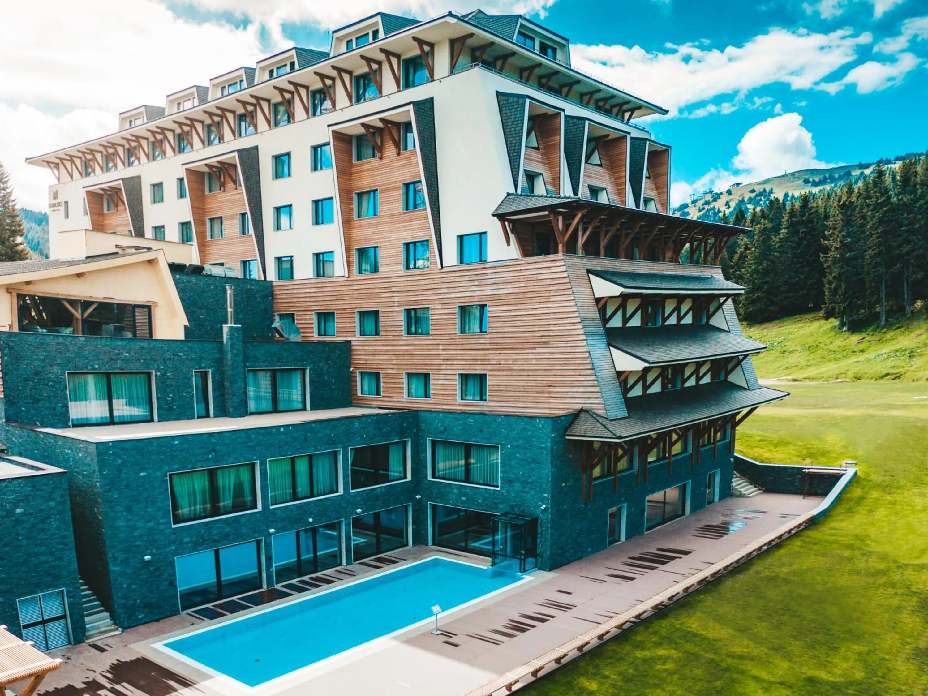 Property building in Gorski Hotel & Spa