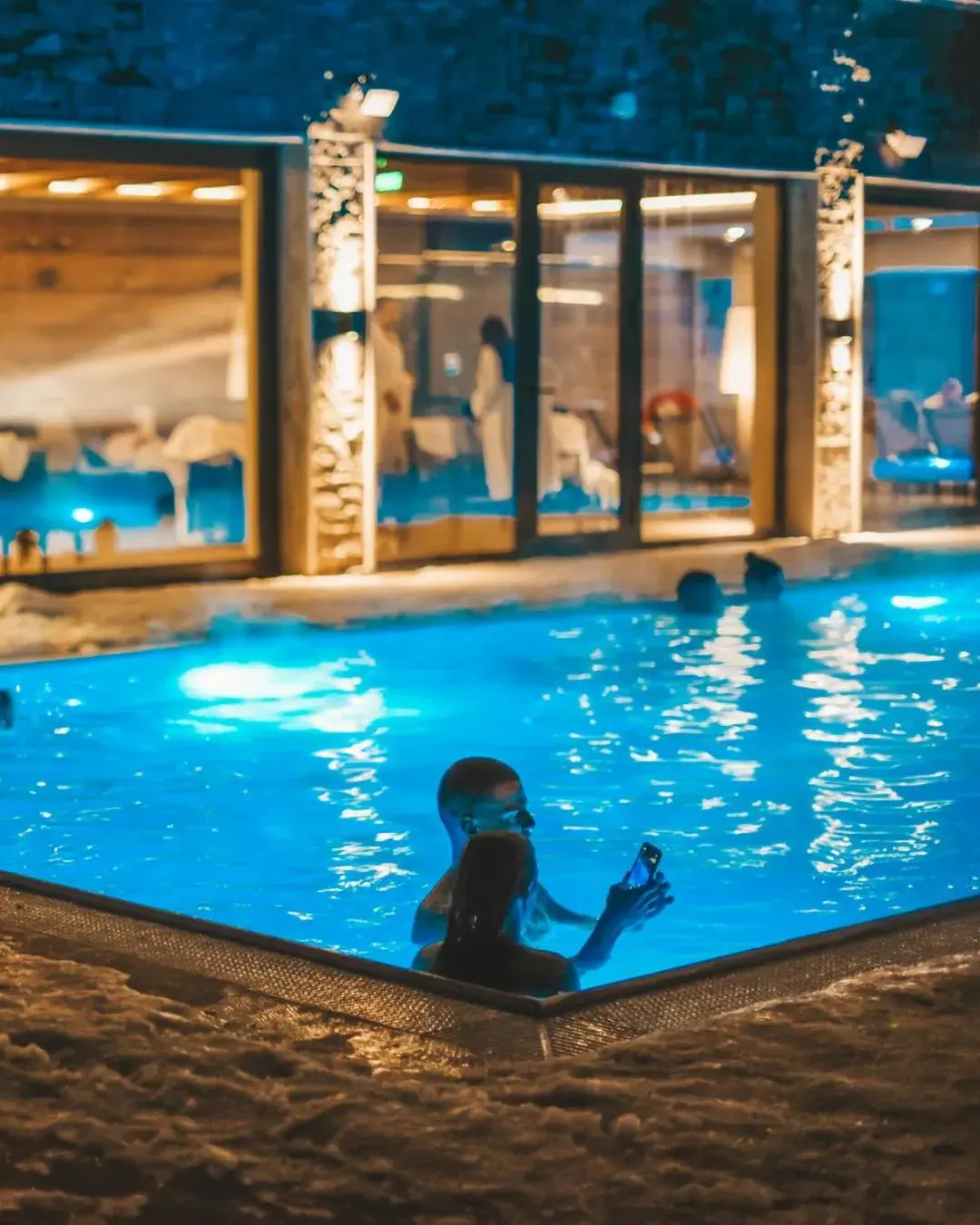 Pool view in Gorski Hotel & Spa Pool view in Gorski Hotel & Spa