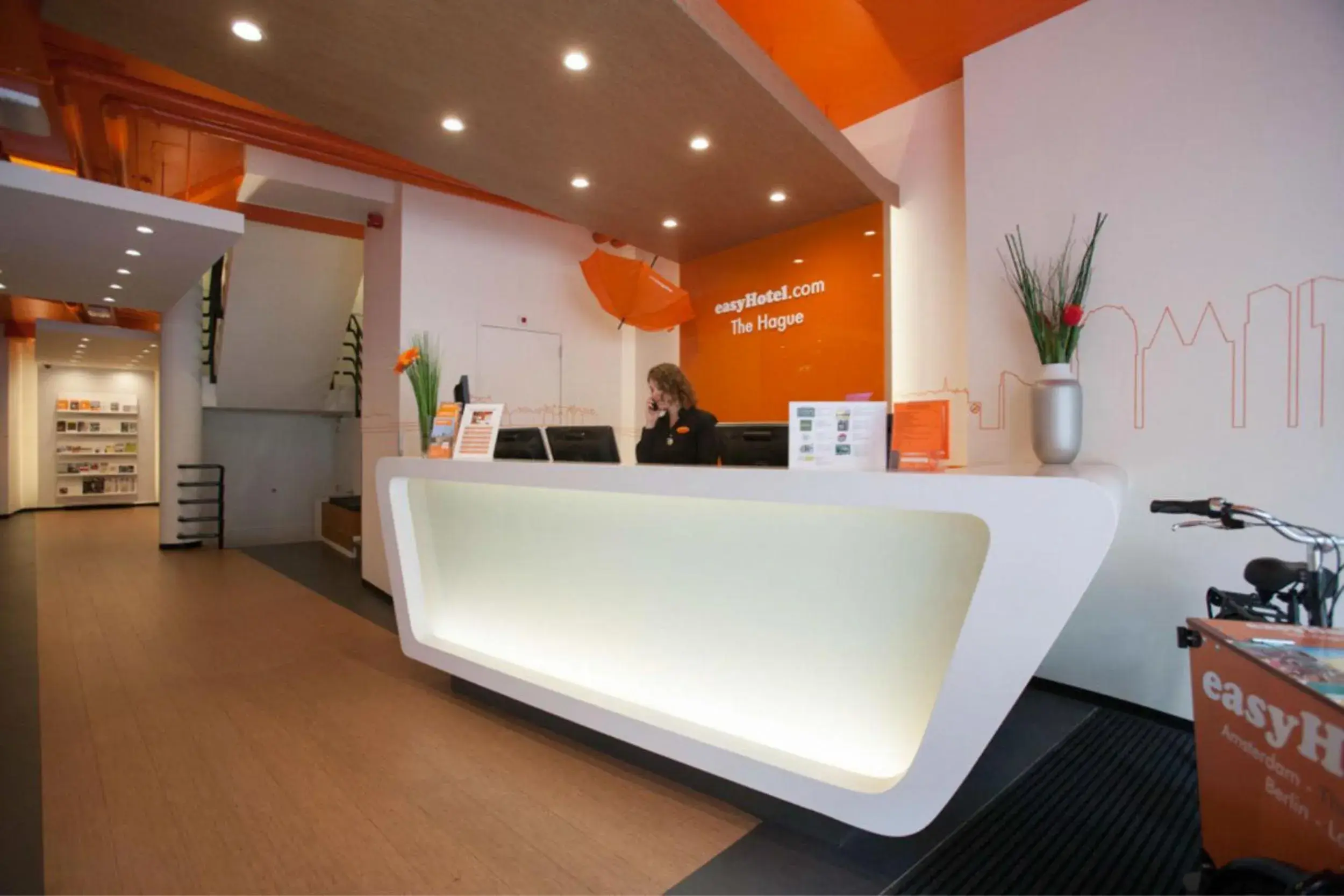 Lobby or reception in easyHotel The Hague City Centre Lobby or reception in easyHotel The Hague City Centre