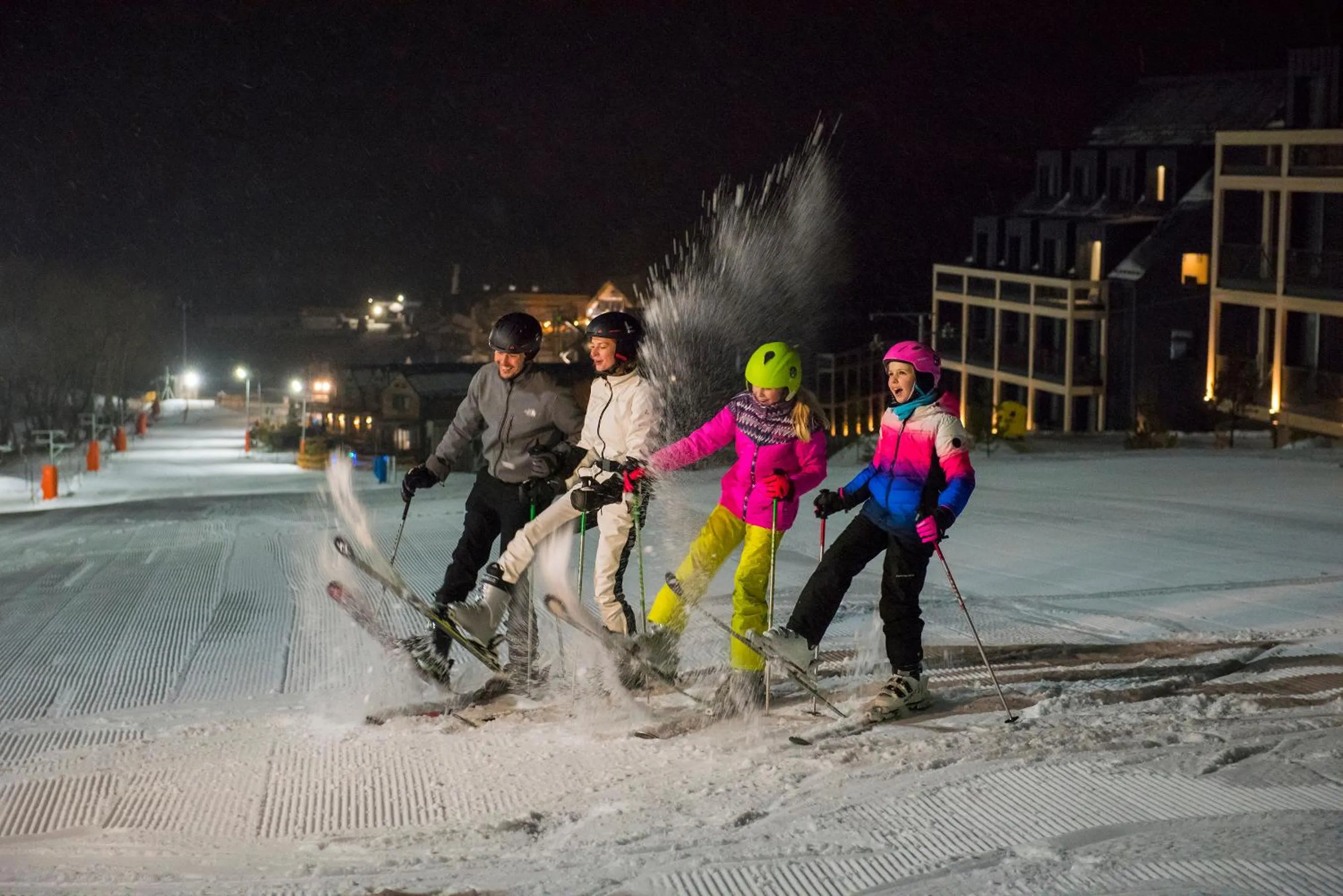 Skiing in Demänová Rezort