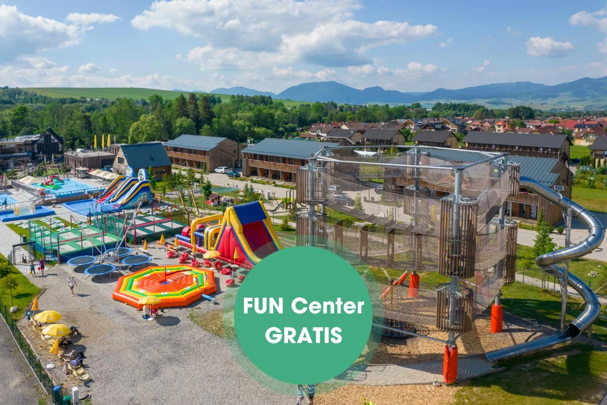 Natural landscape in Demänová Rezort