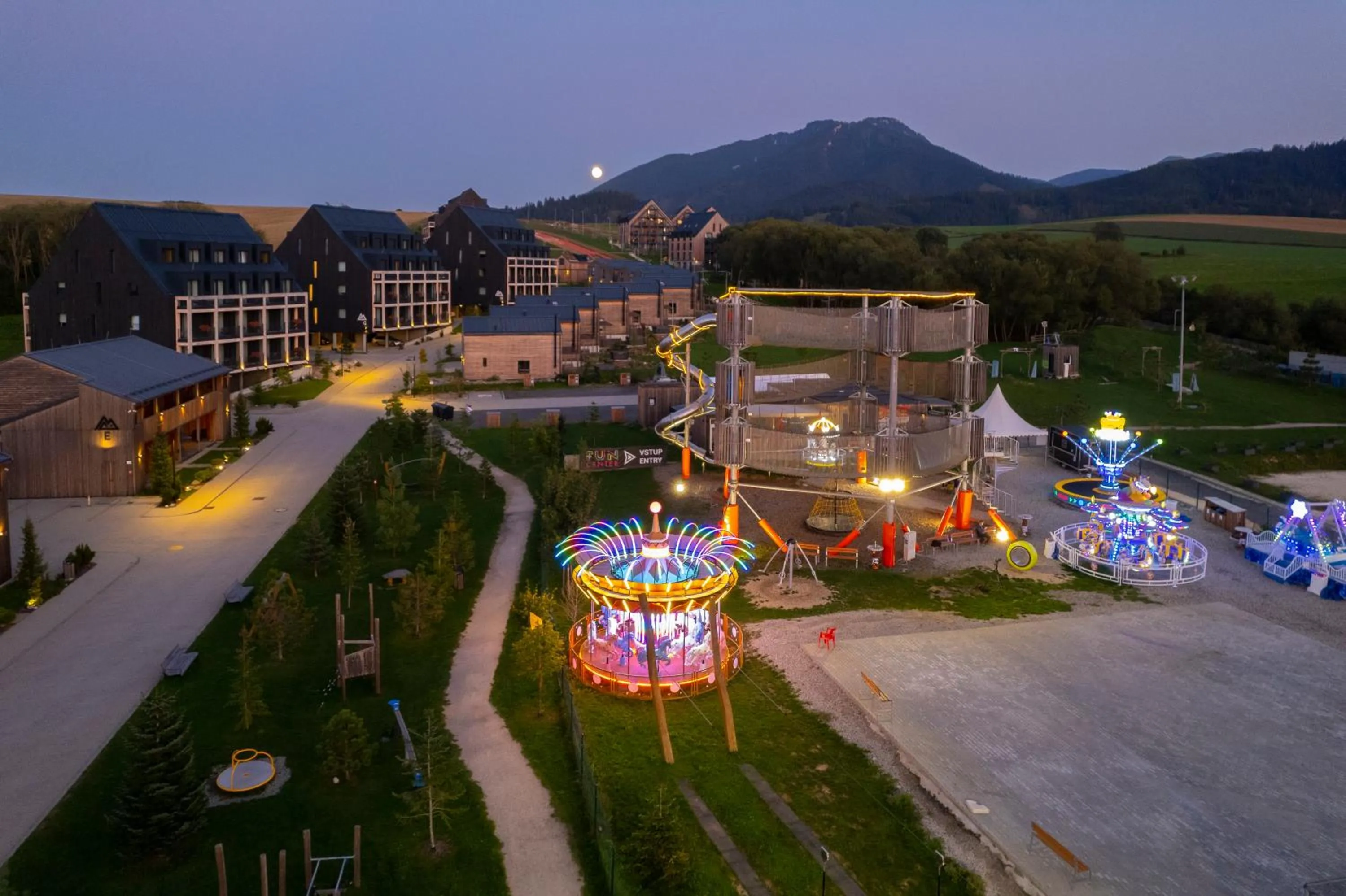 Nearby landmark in Demänová Rezort