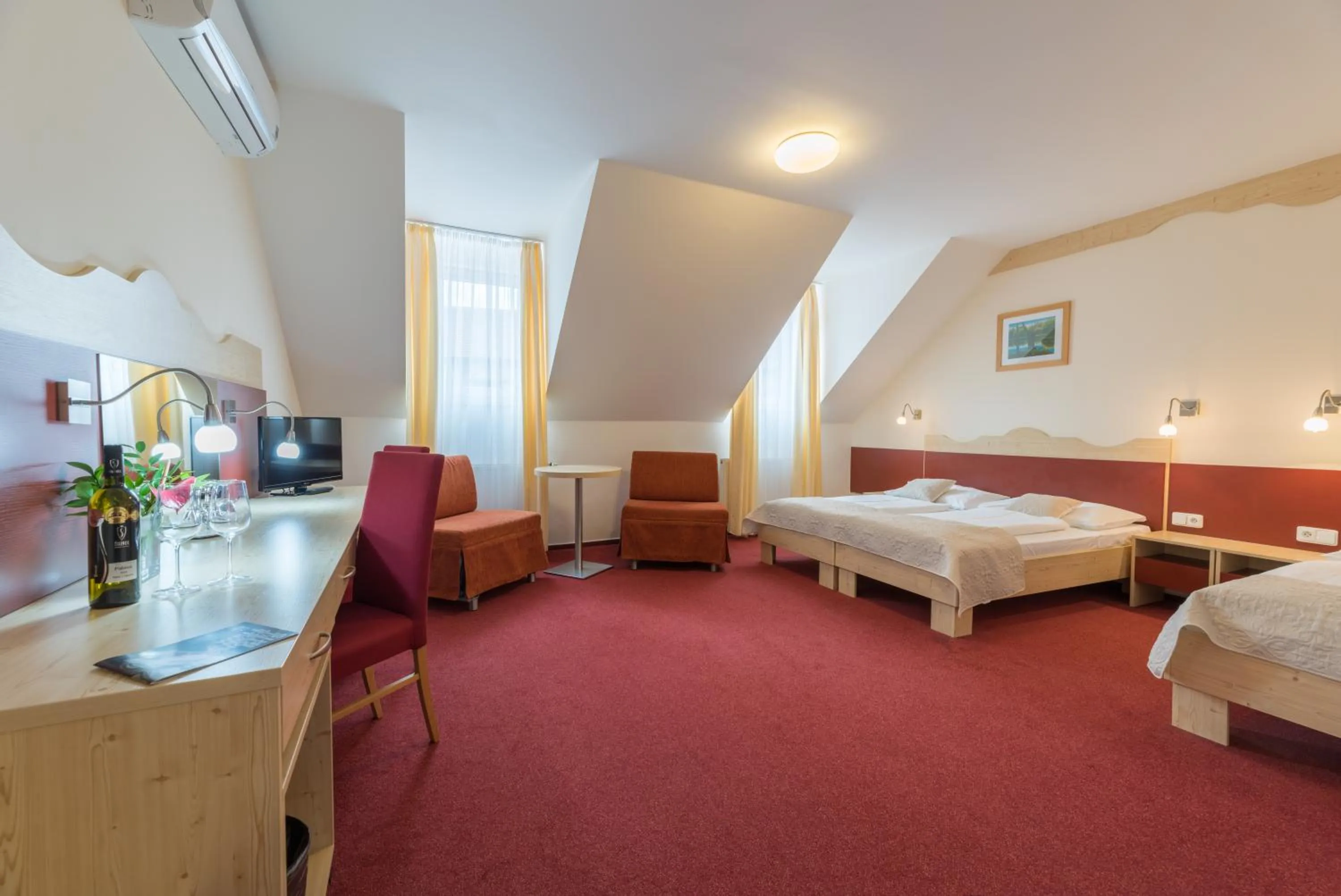 Photo of the whole room, Bed in Wellness Hotel IRIS