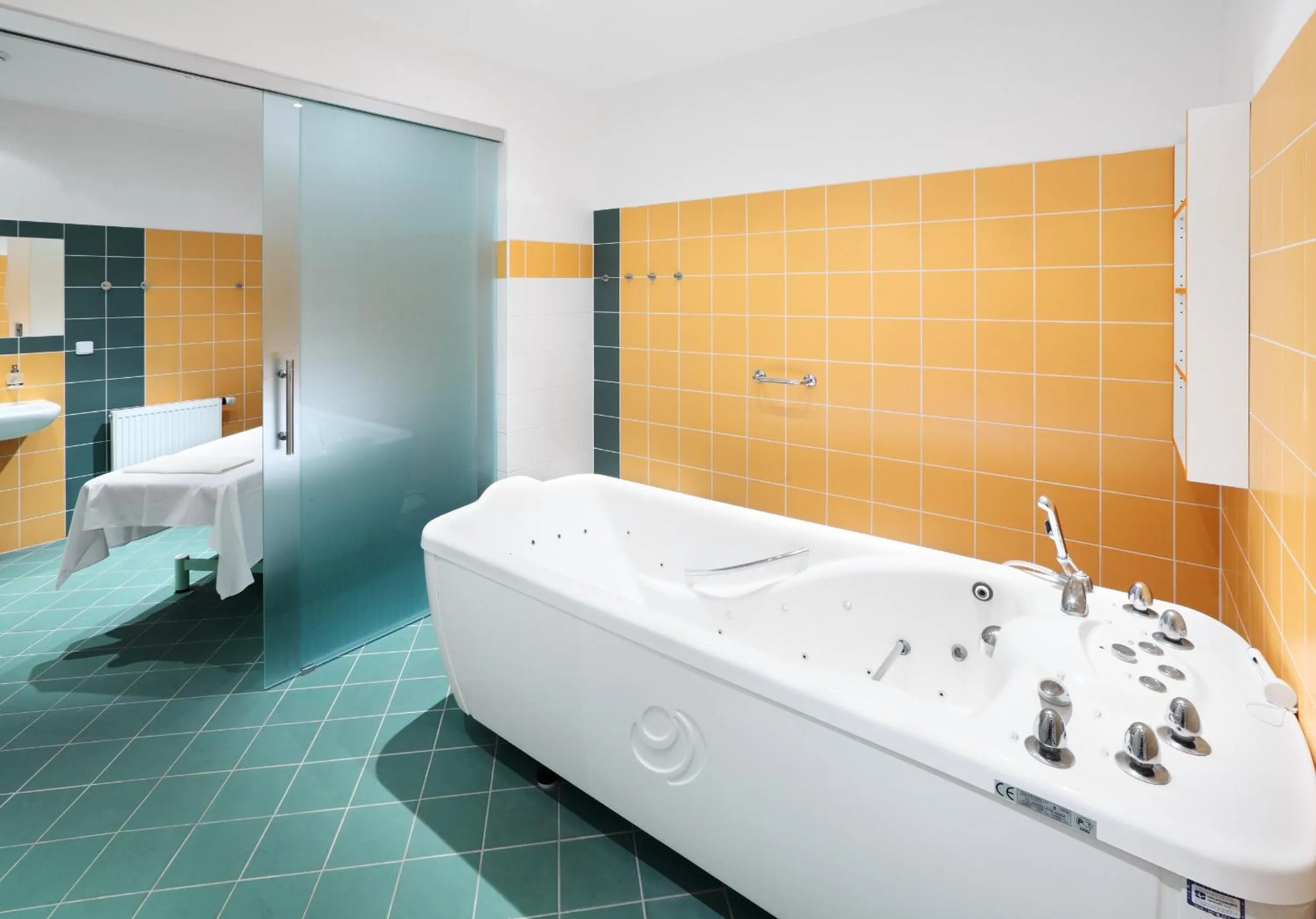 Hot Tub in Wellness Hotel IRIS