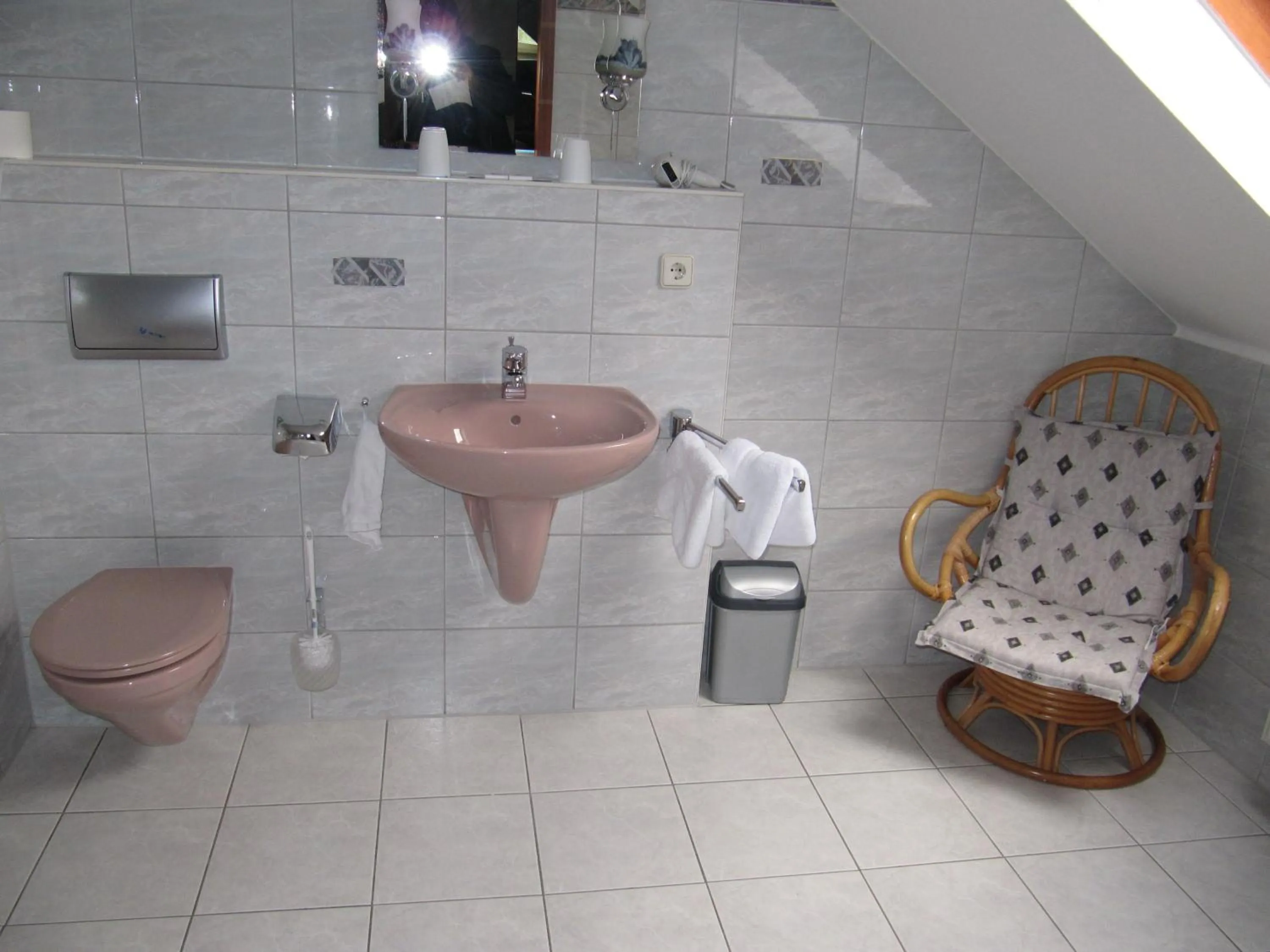 Bathroom in Hotel Wettin