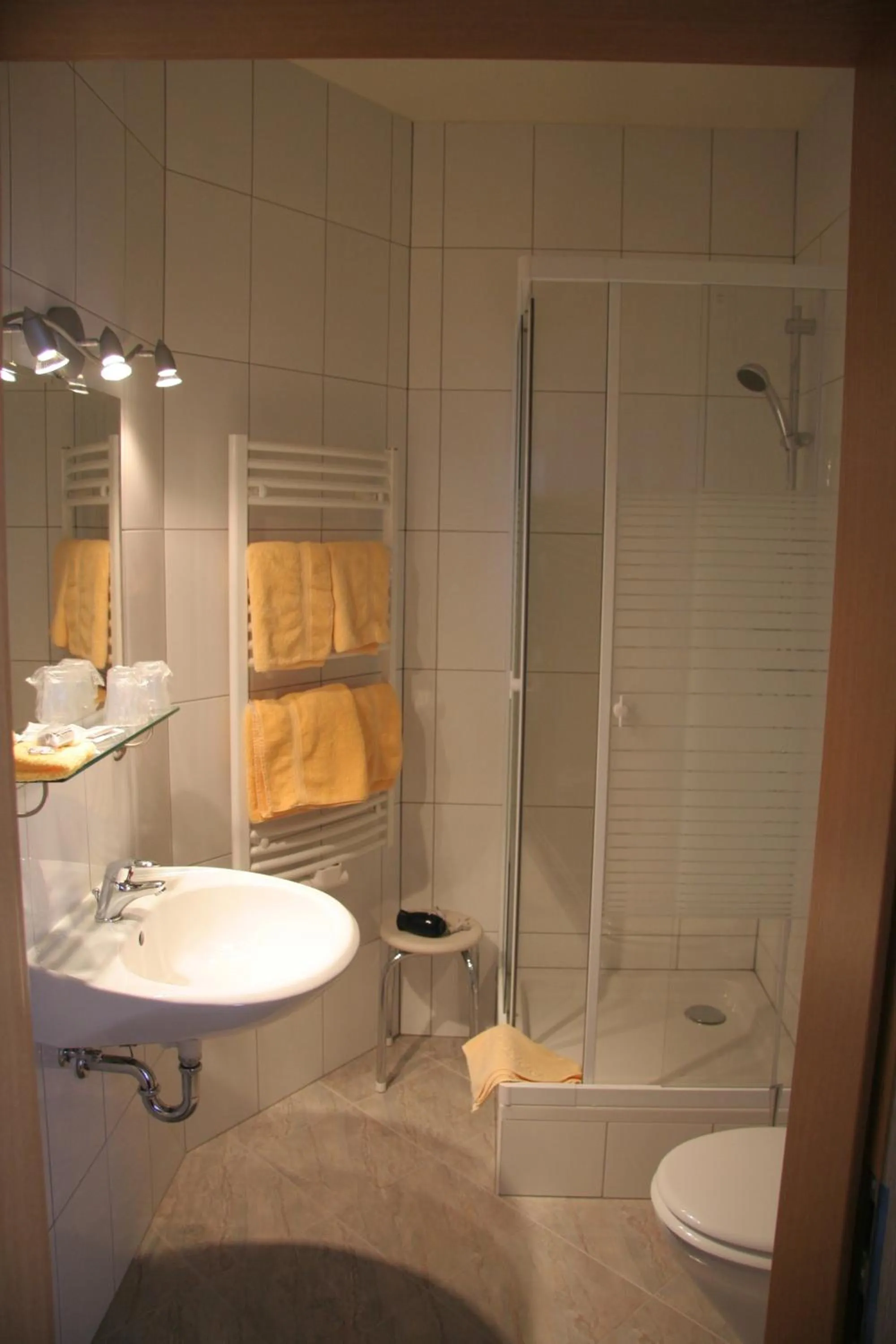 Bathroom in Hotel Wettin