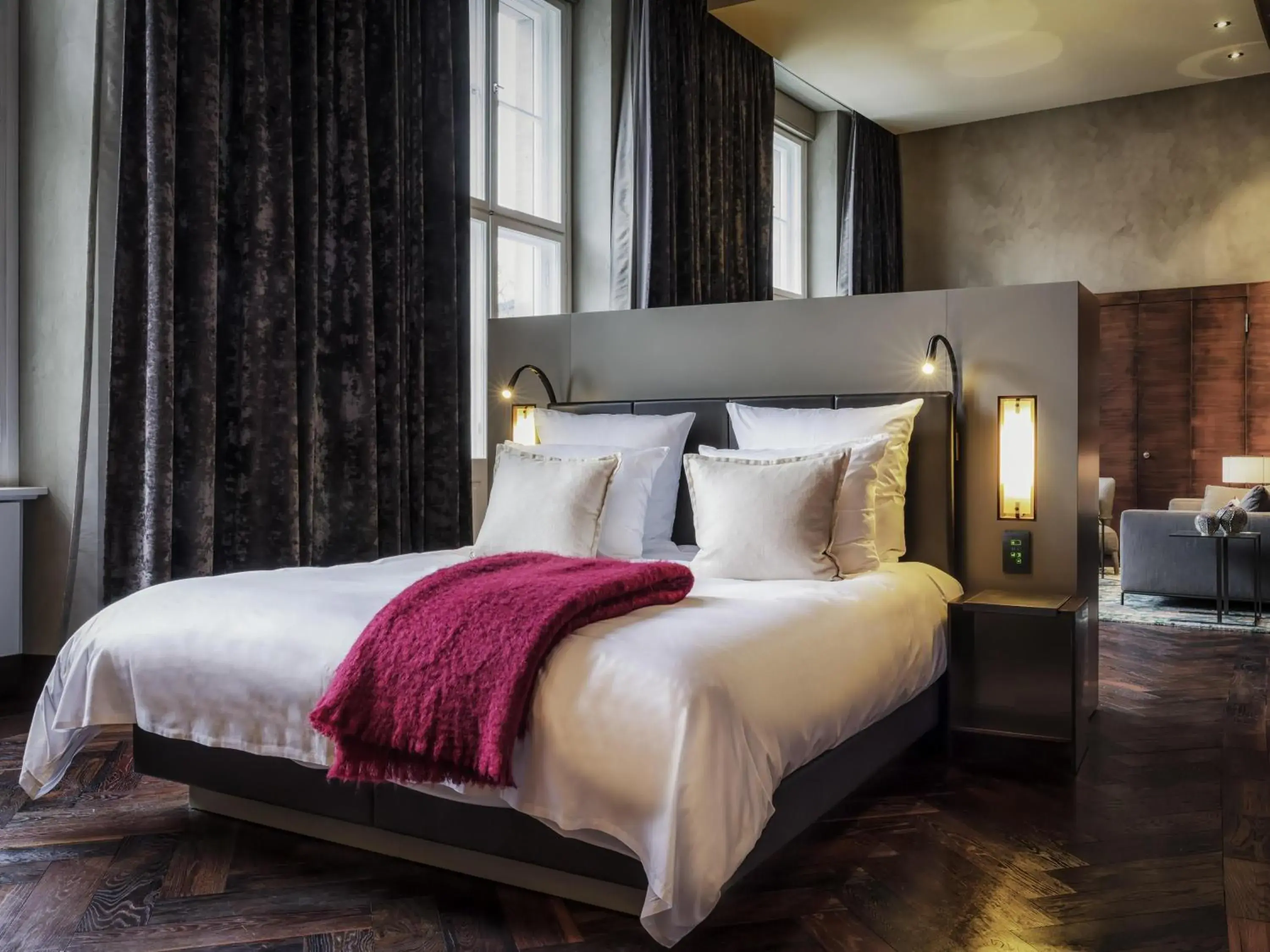 Bedroom, Bed in SO/ Berlin Das Stue Bedroom, Bed in SO/ Berlin Das Stue