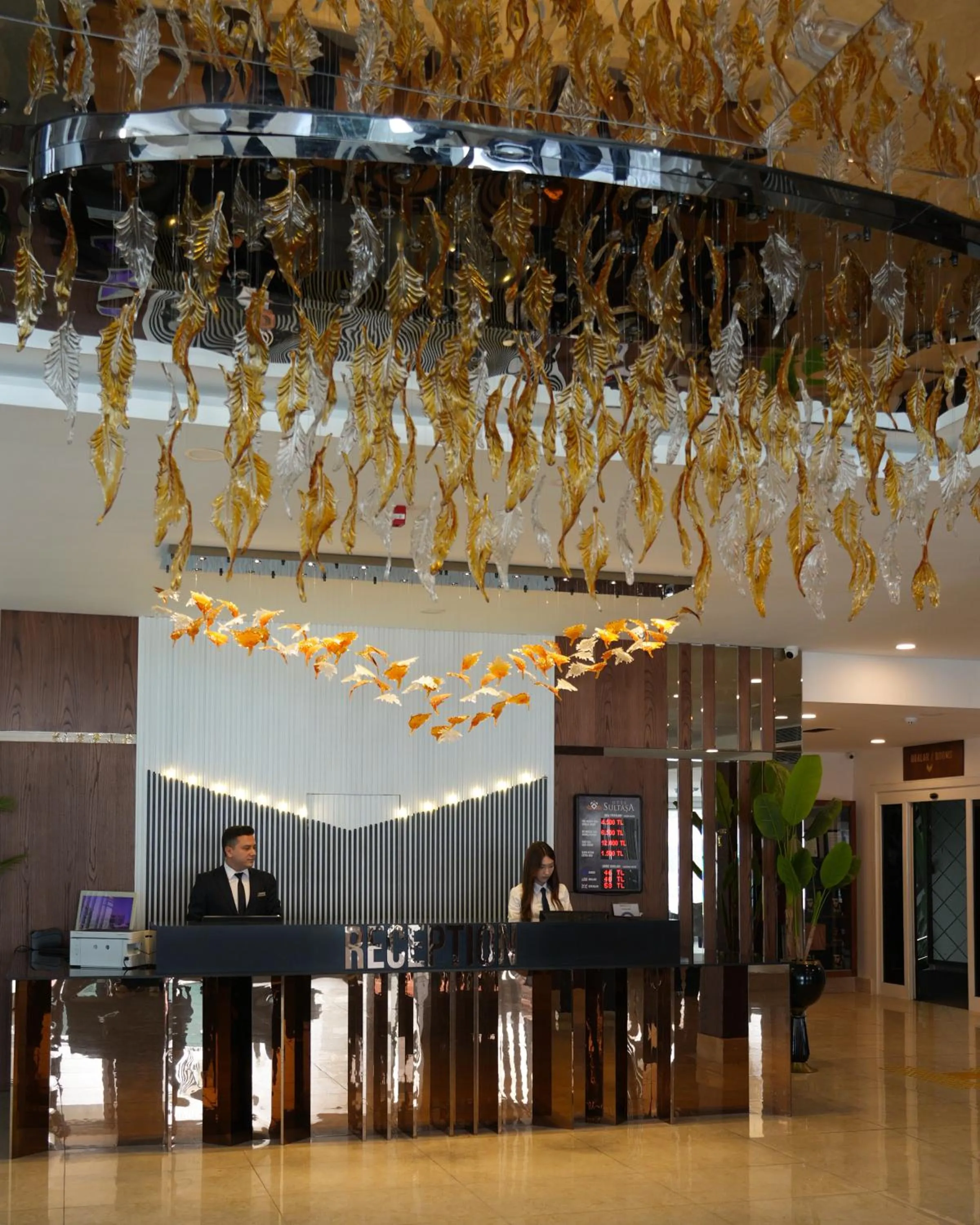 Lobby or reception in Sultasa Hotel