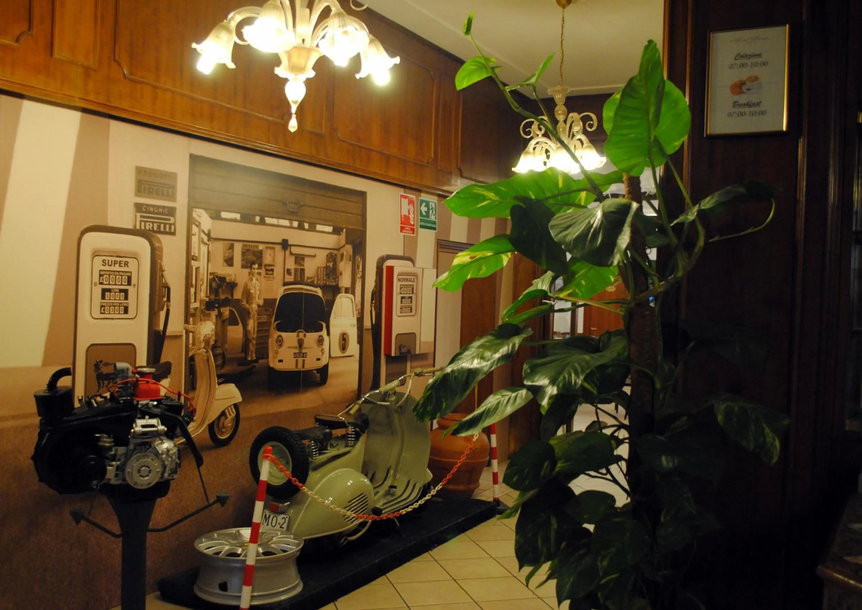 Lobby or reception in Hotel Domus