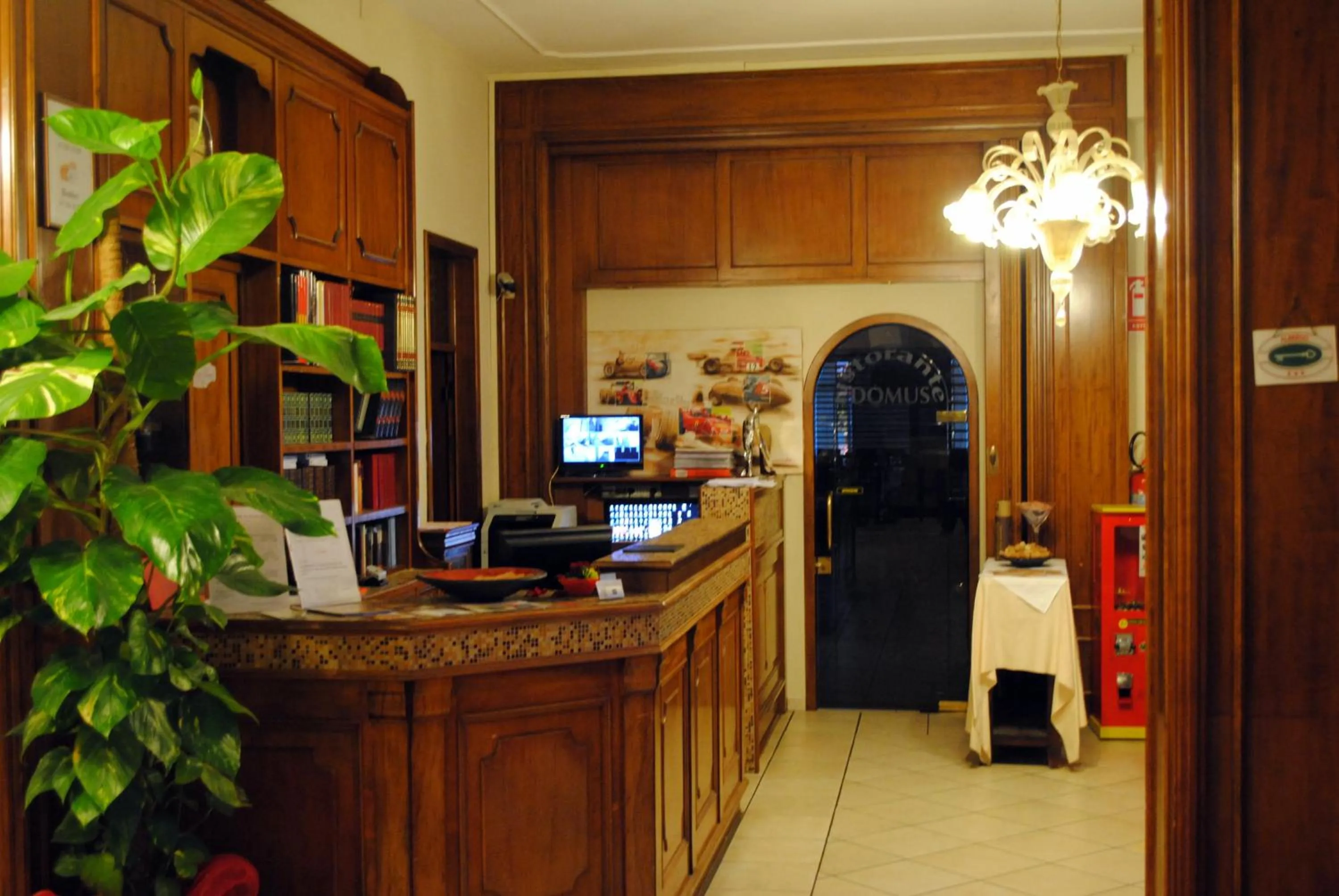Lobby or reception in Hotel Domus