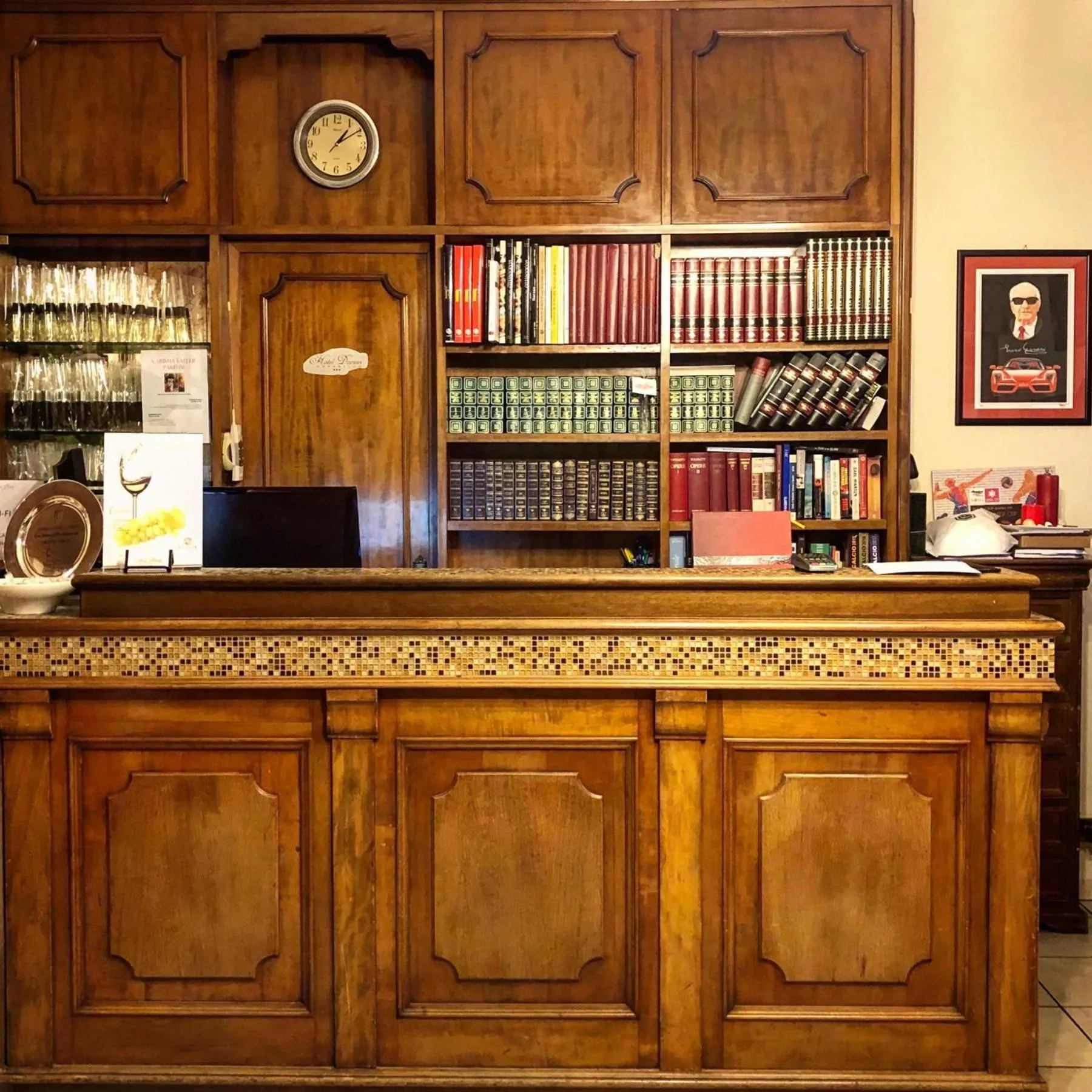 Lobby or reception in Hotel Domus