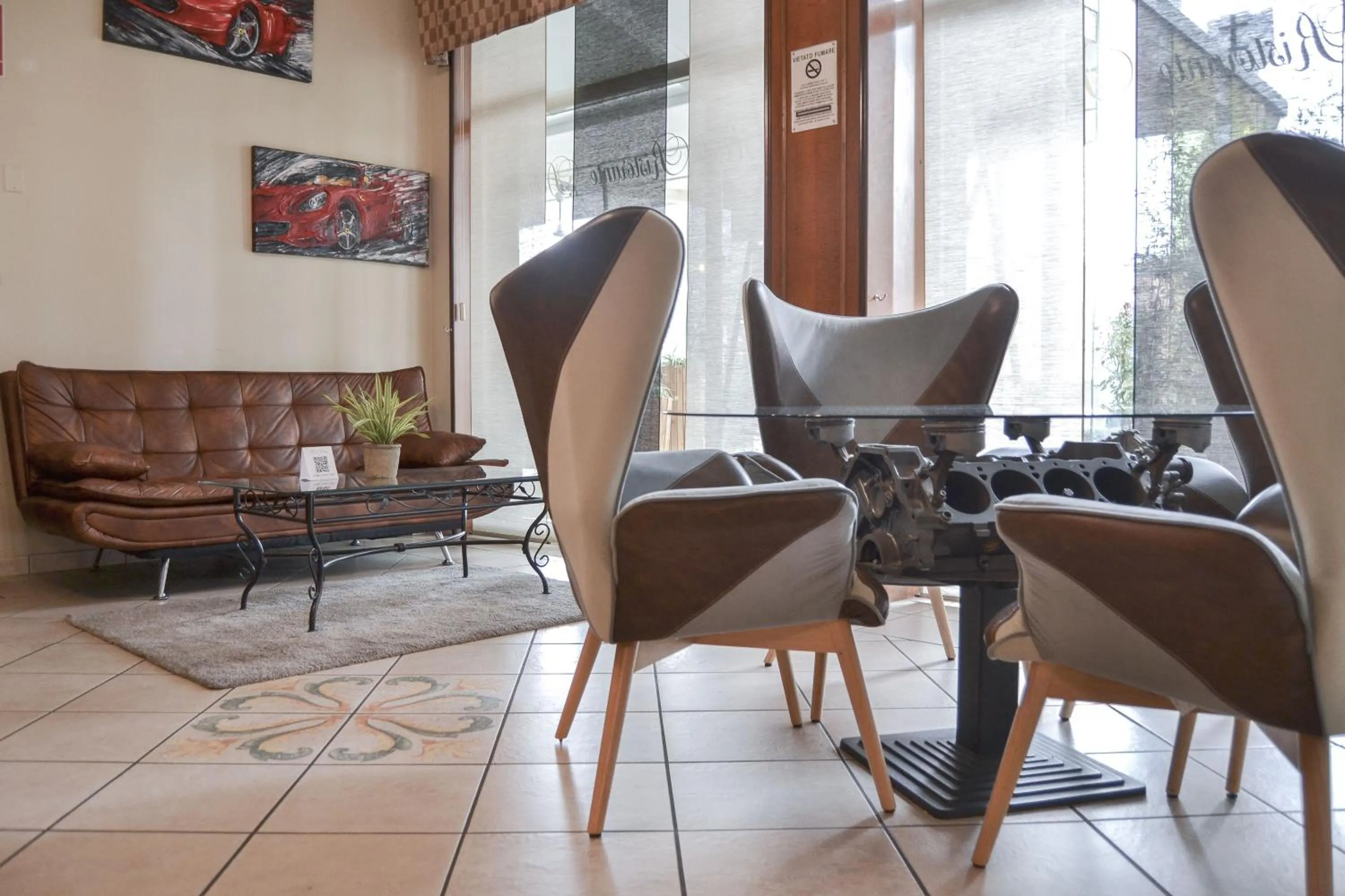 Lobby or reception in Hotel Domus