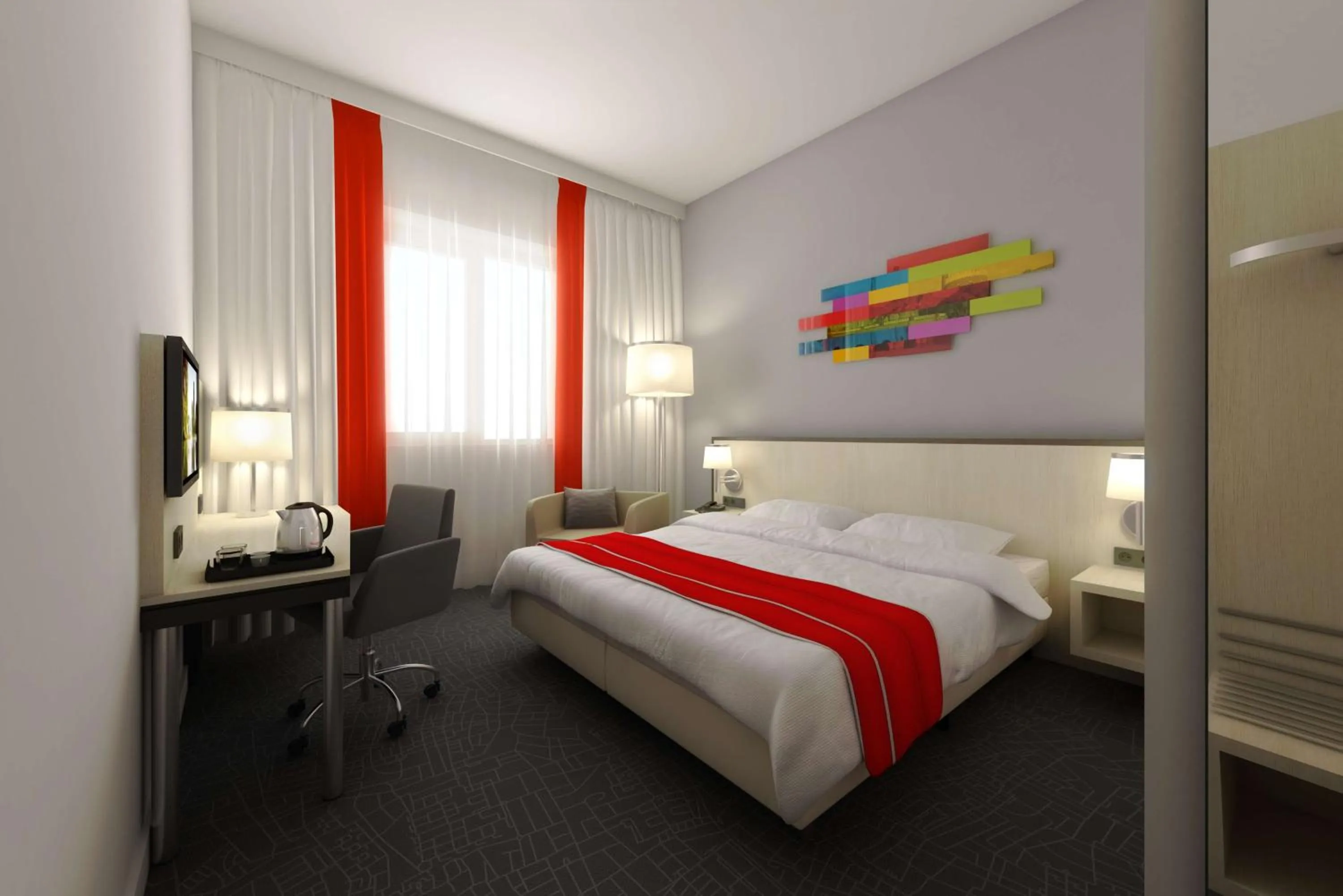 Photo of the whole room in Park Inn By Radisson Amsterdam Airport Schiphol