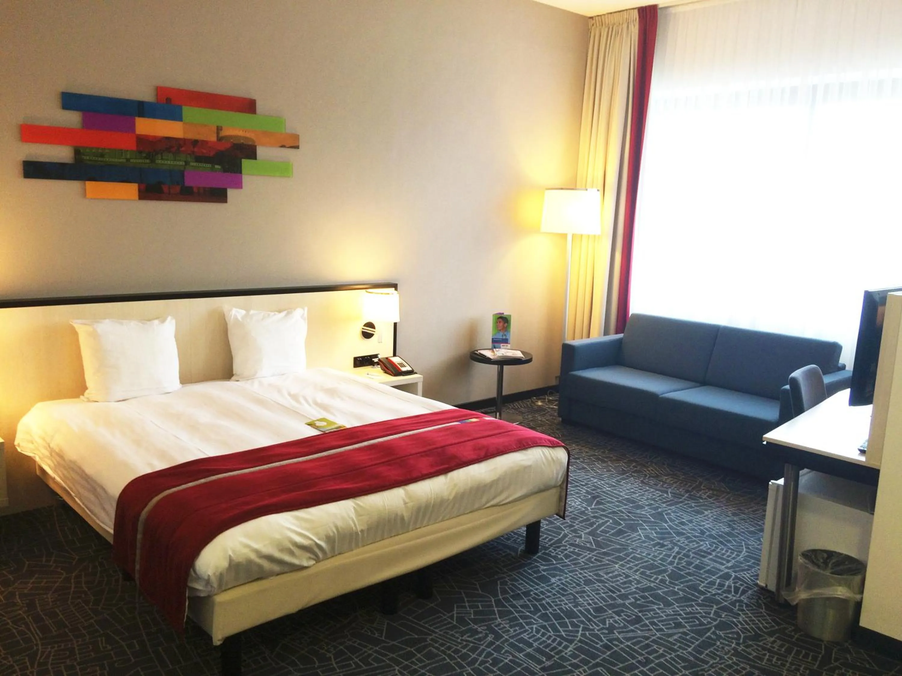 Bed in Park Inn By Radisson Amsterdam Airport Schiphol