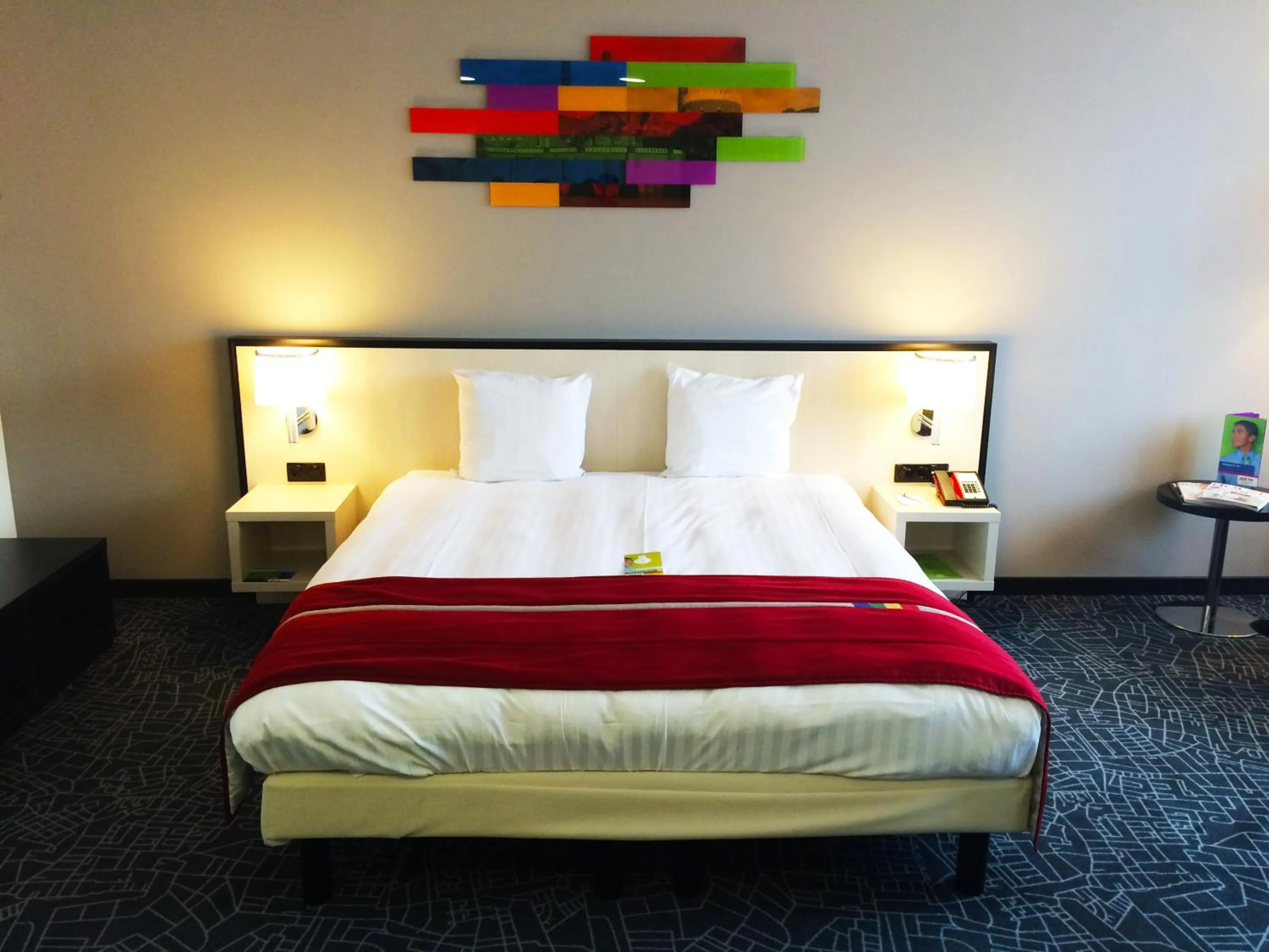 Bed in Park Inn By Radisson Amsterdam Airport Schiphol
