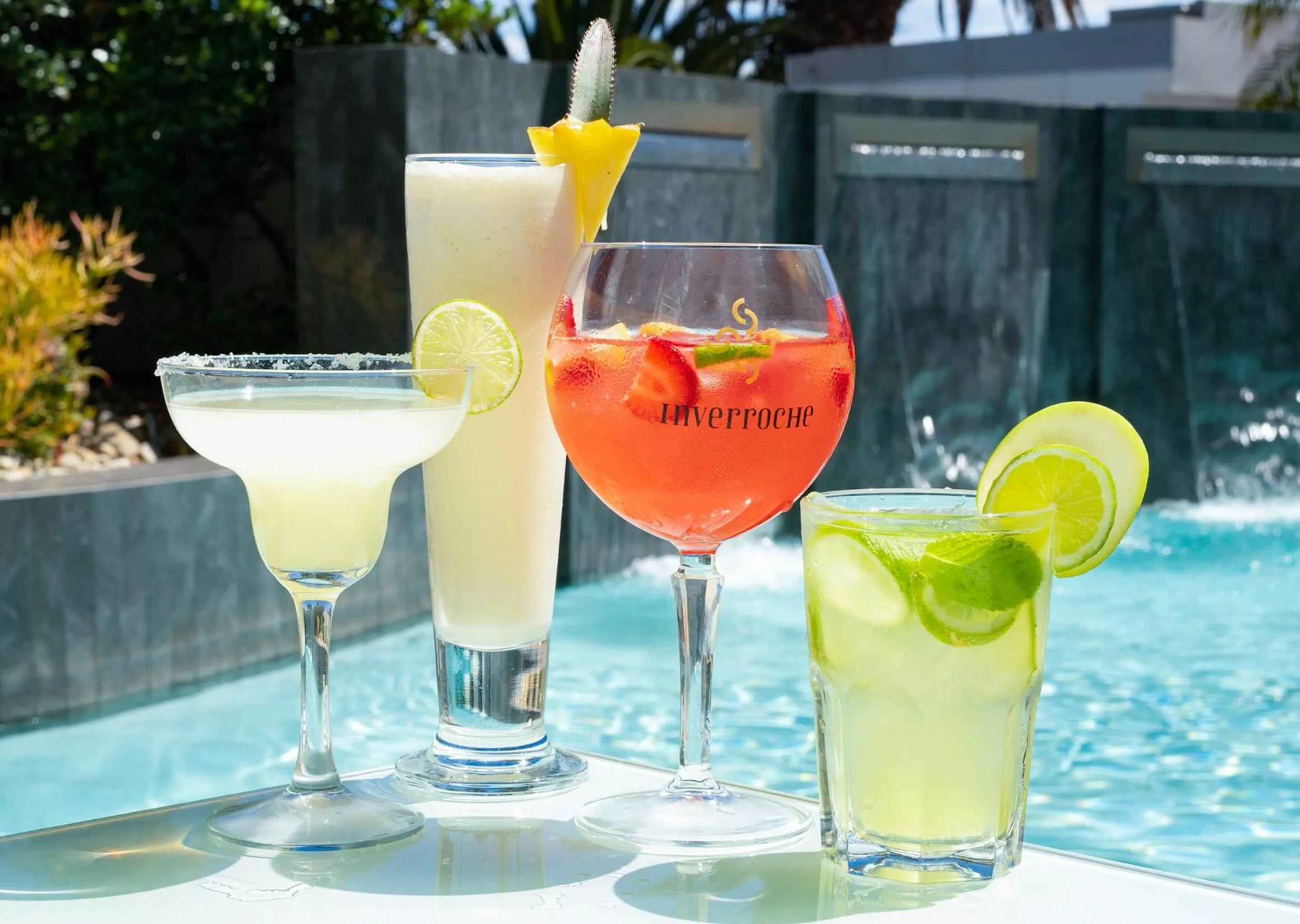 Patio in Peninsula All Suite Hotel by Dream Resorts