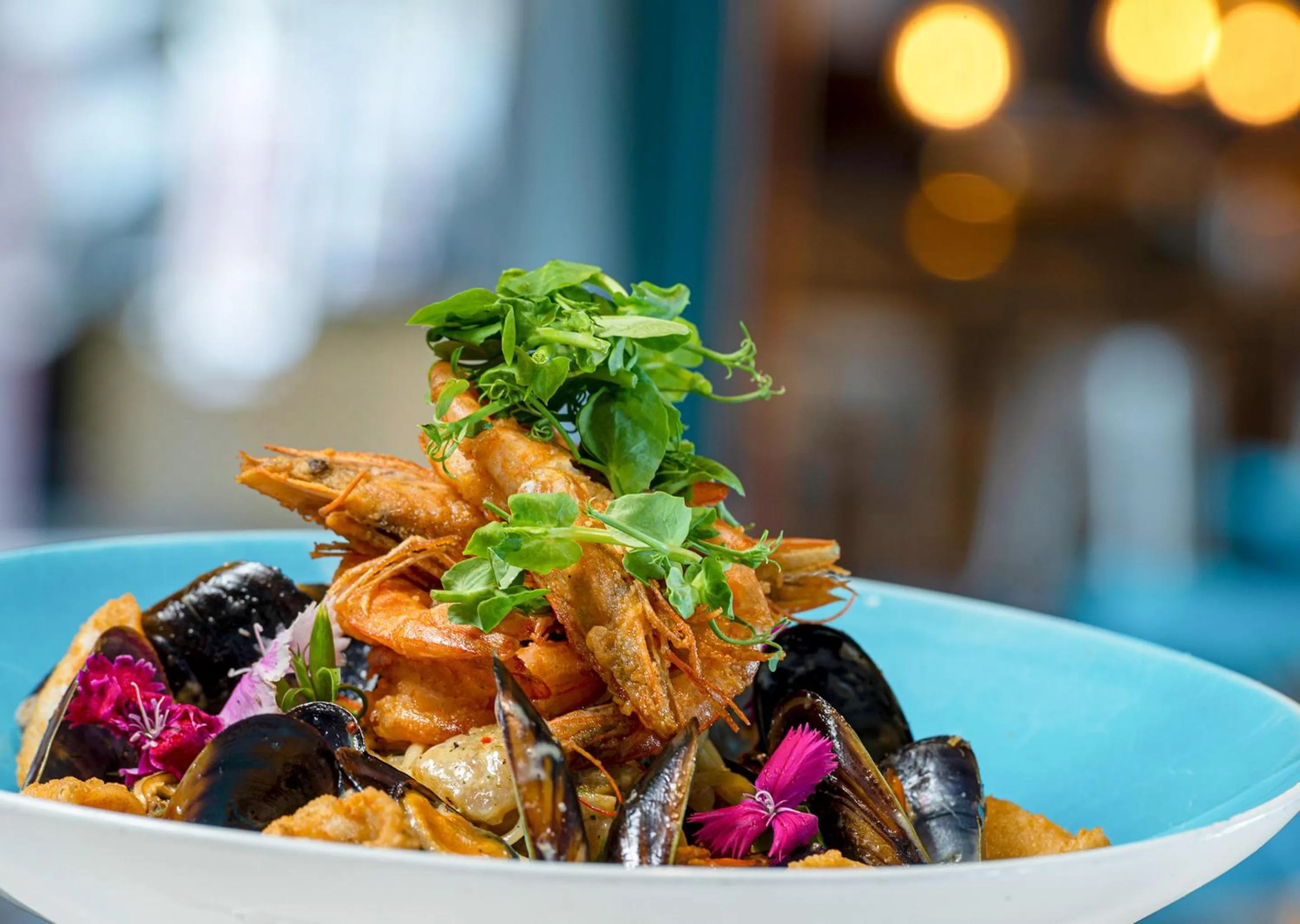 Food and drinks in Peninsula All Suite Hotel by Dream Resorts