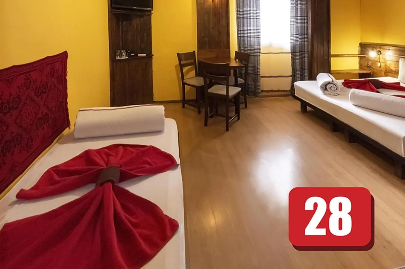 Bed in Hotel Simona Complex