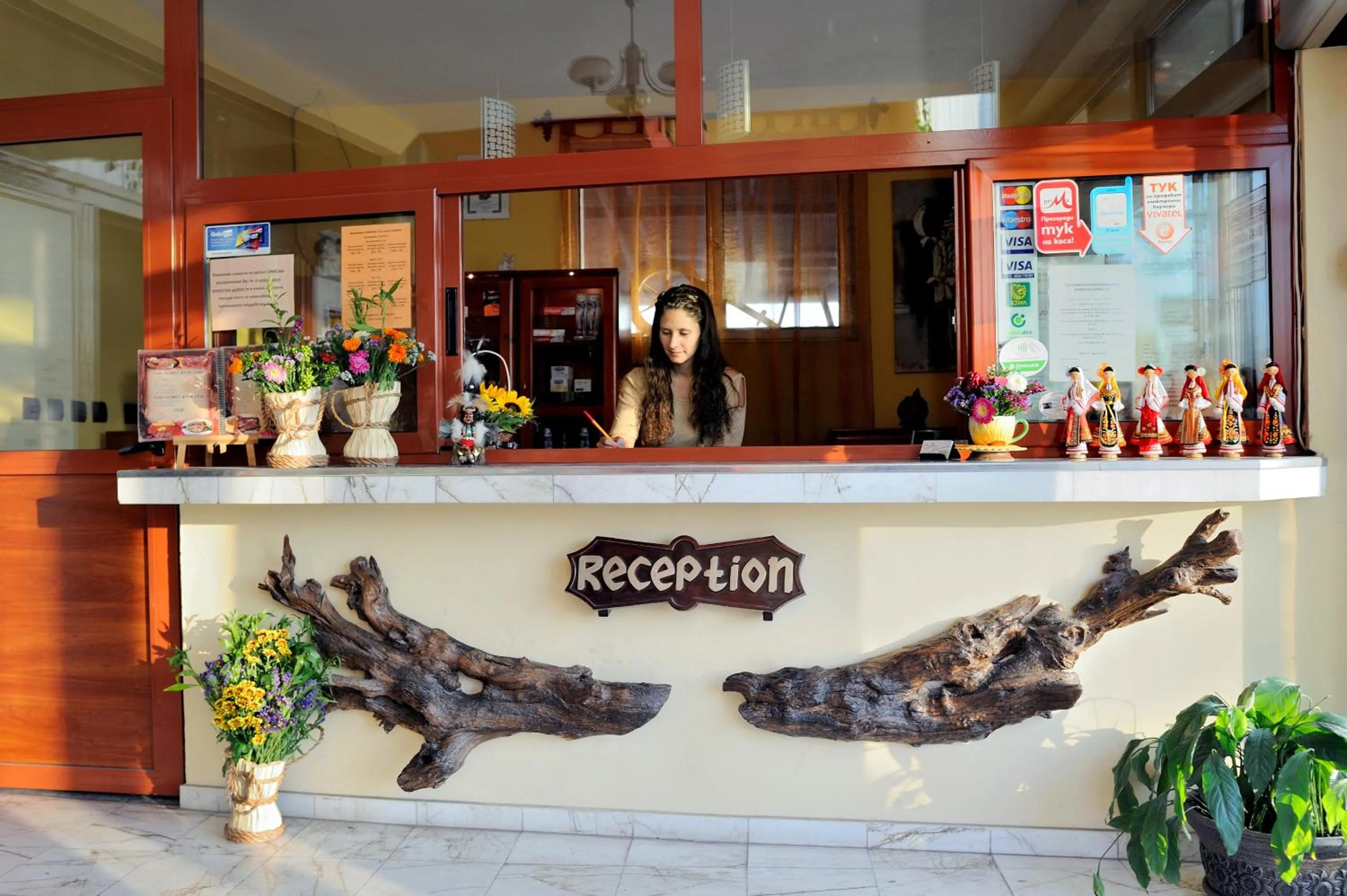 Staff in Hotel Simona Complex