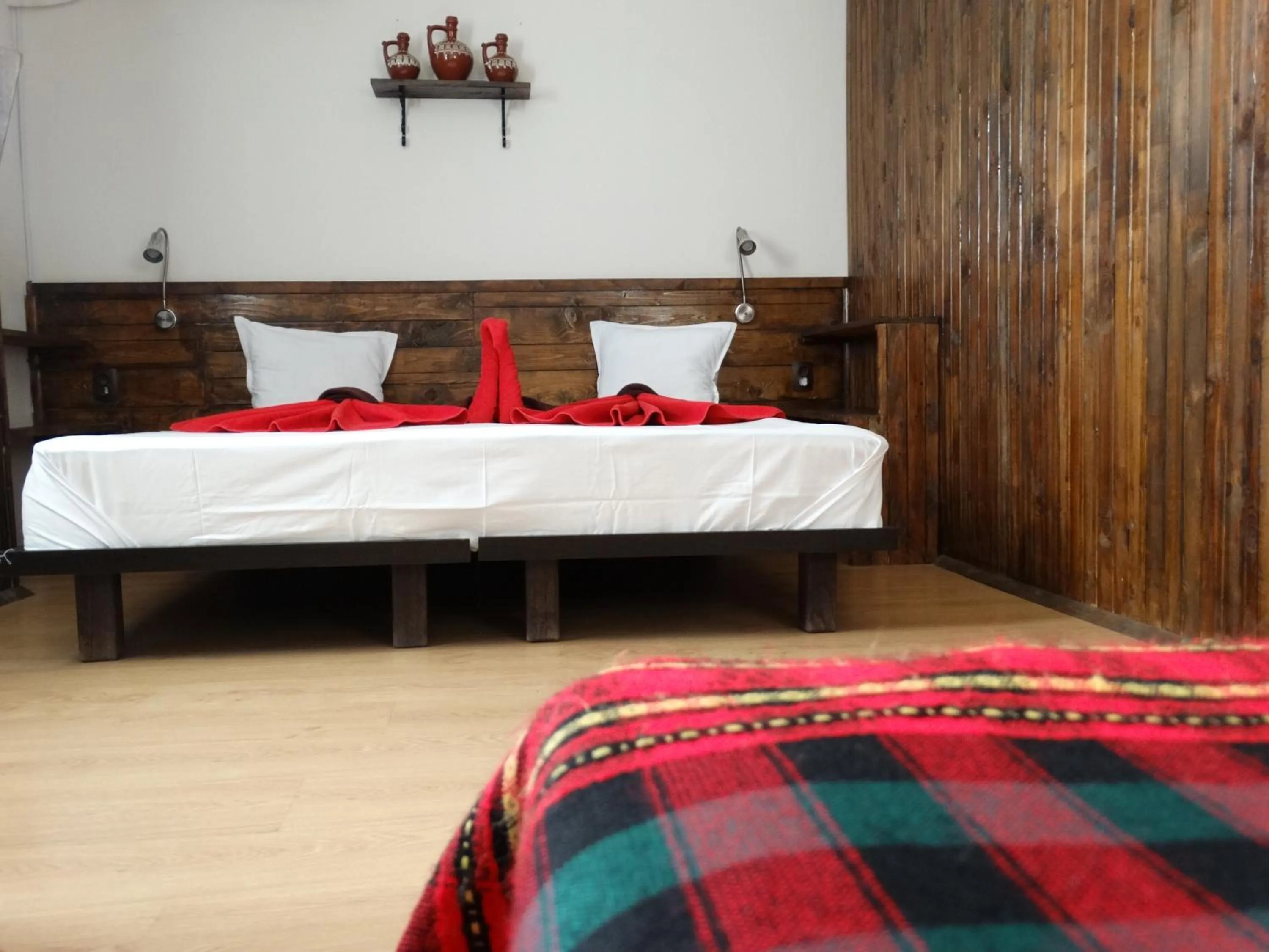 Bed in Hotel Simona Complex