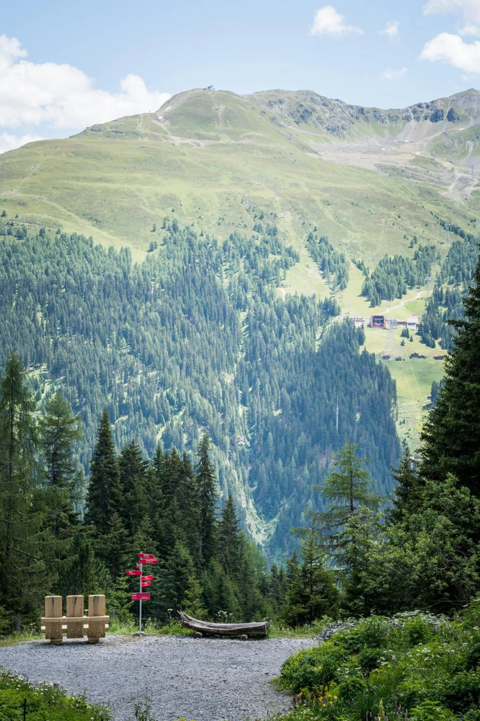 Hiking in Schatzalp Hotel