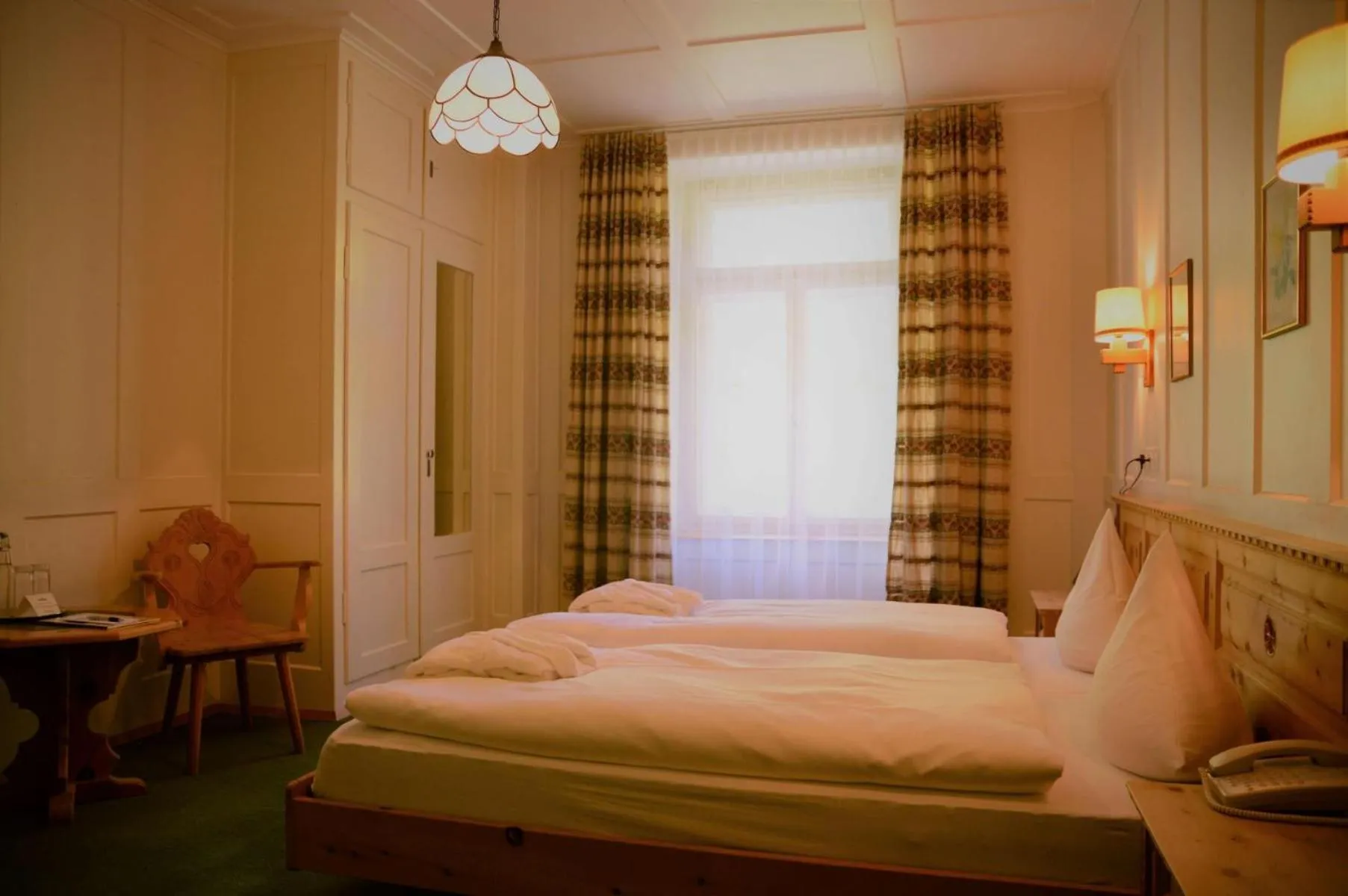 Bed in Schatzalp Hotel