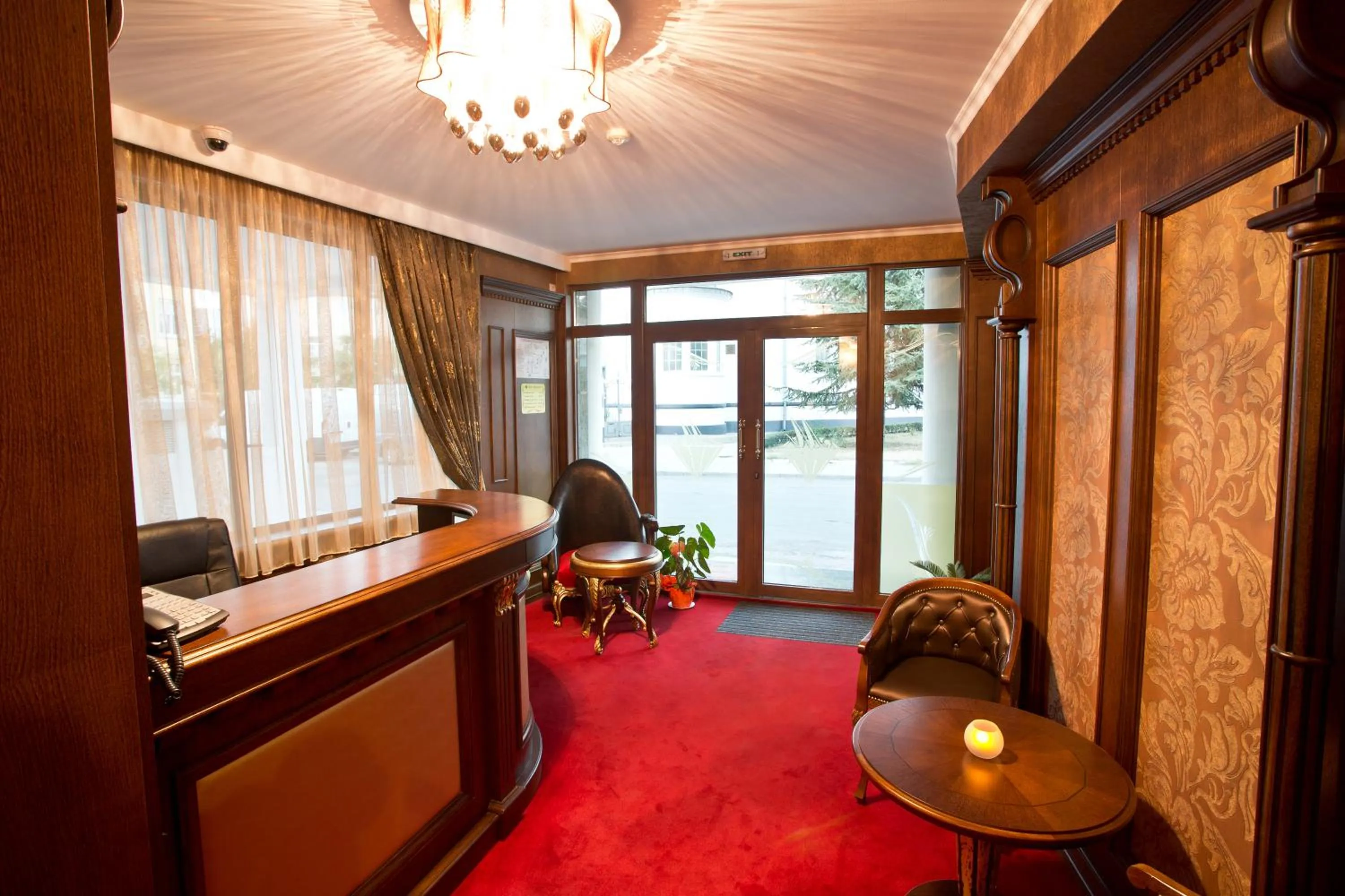 Lobby or reception in Hotel Diamond