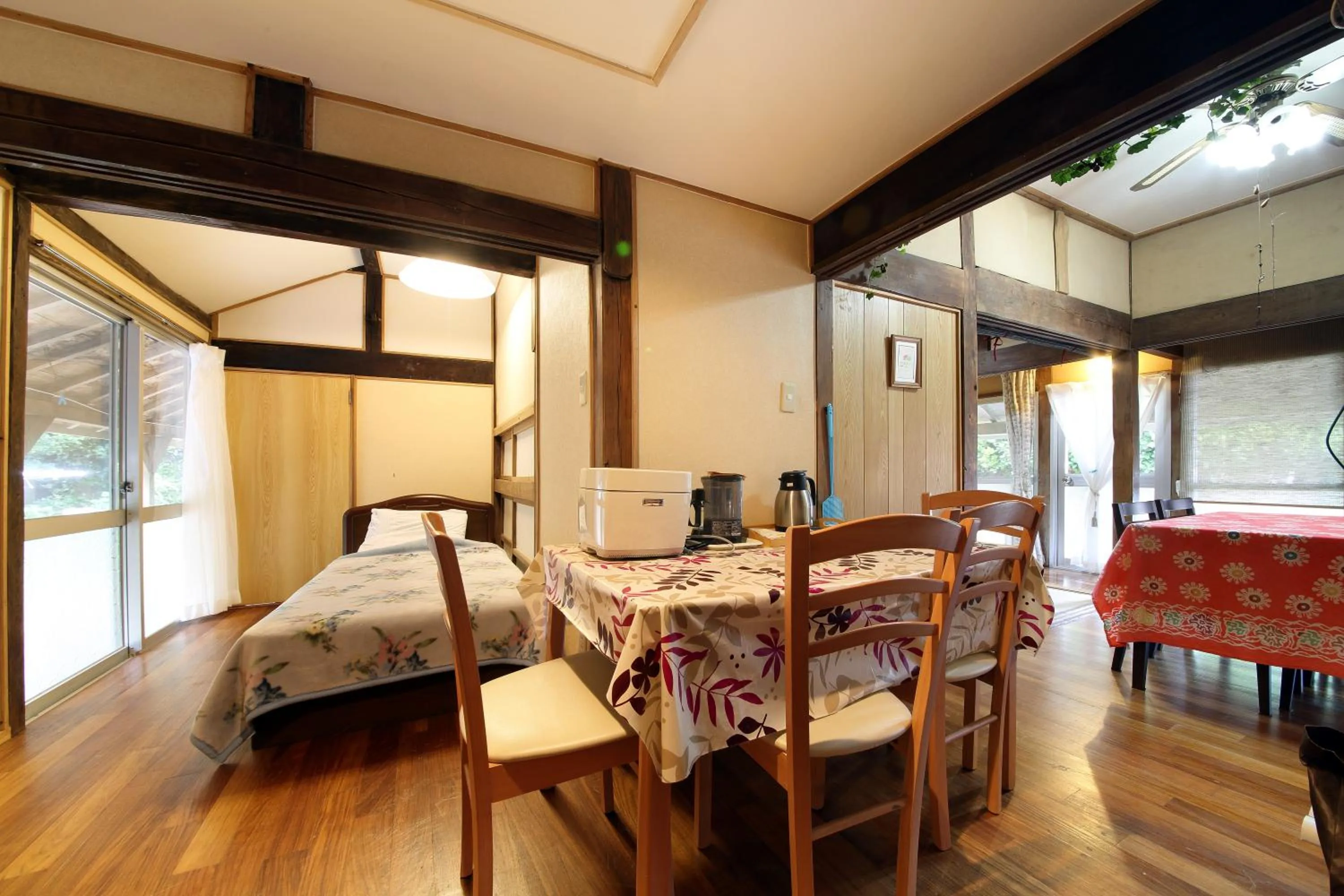 Bed in Kume guest house